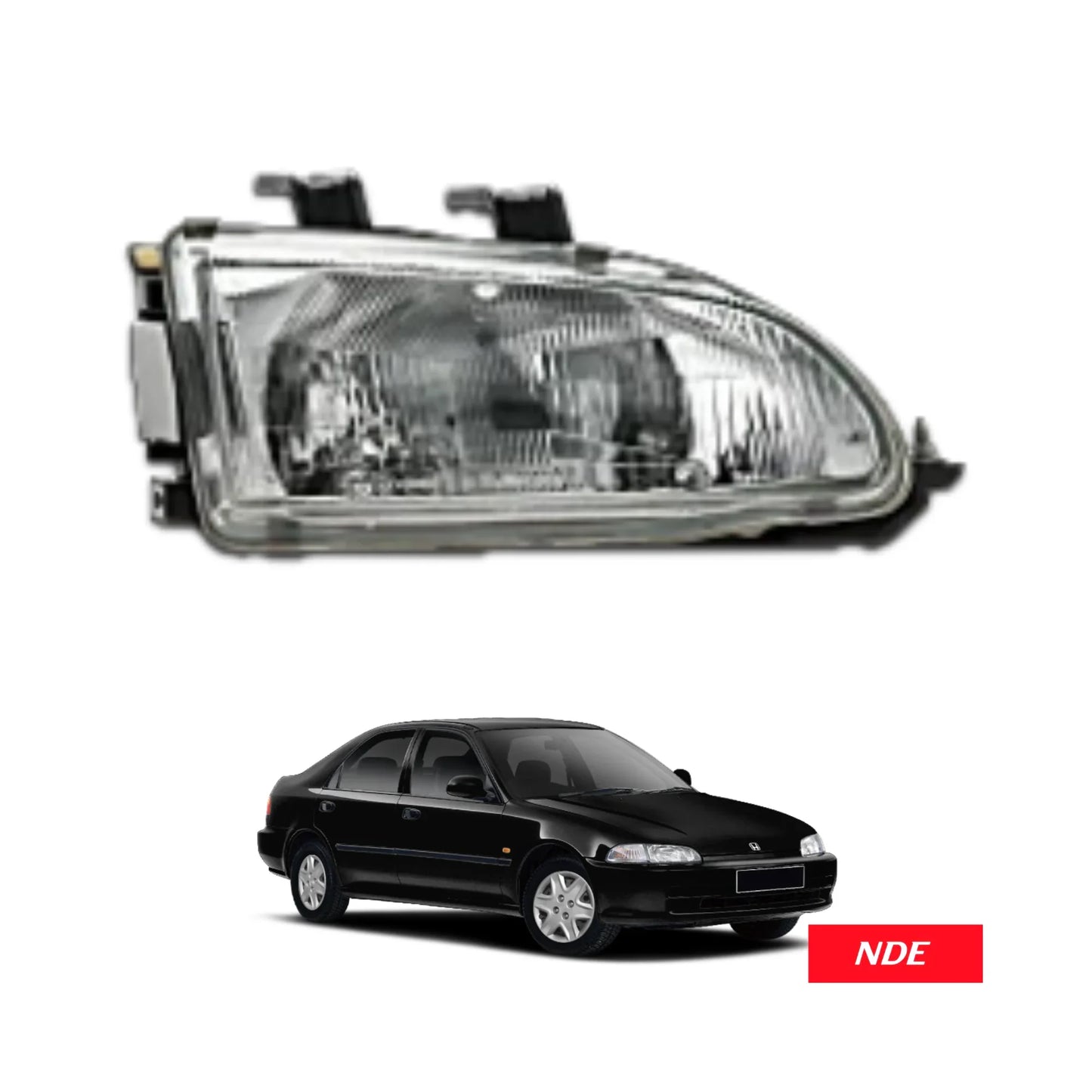 HEADLIGHT ASSY FOR HONDA CIVIC (1992-1995)