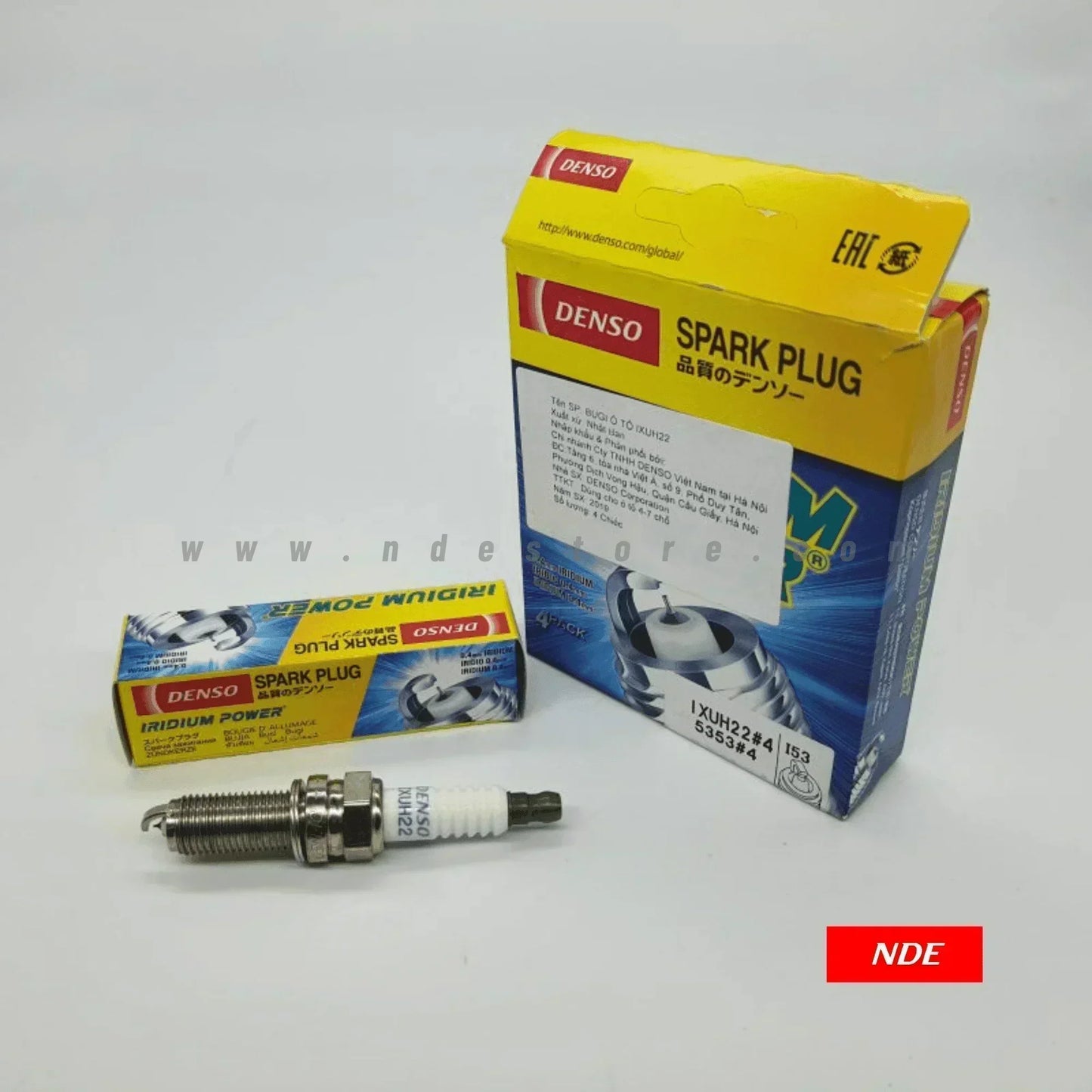 SPARK PLUG DENSO IRIDIUM POWER (PART NO IXUH22) - ndestore.com