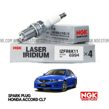 SPARK PLUG NGK LASER IRIDIUM FOR HONDA ACCORD CL7 - ndestore.com