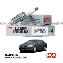 SPARK PLUG NGK LASER IRIDIUM FOR HONDA ACCORD CL9 - ndestore.com