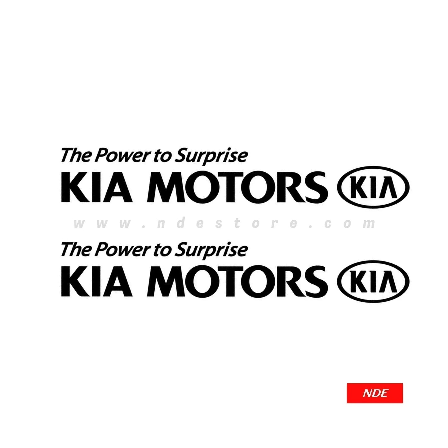 STICKER, KIA MOTORS - ndestore.com