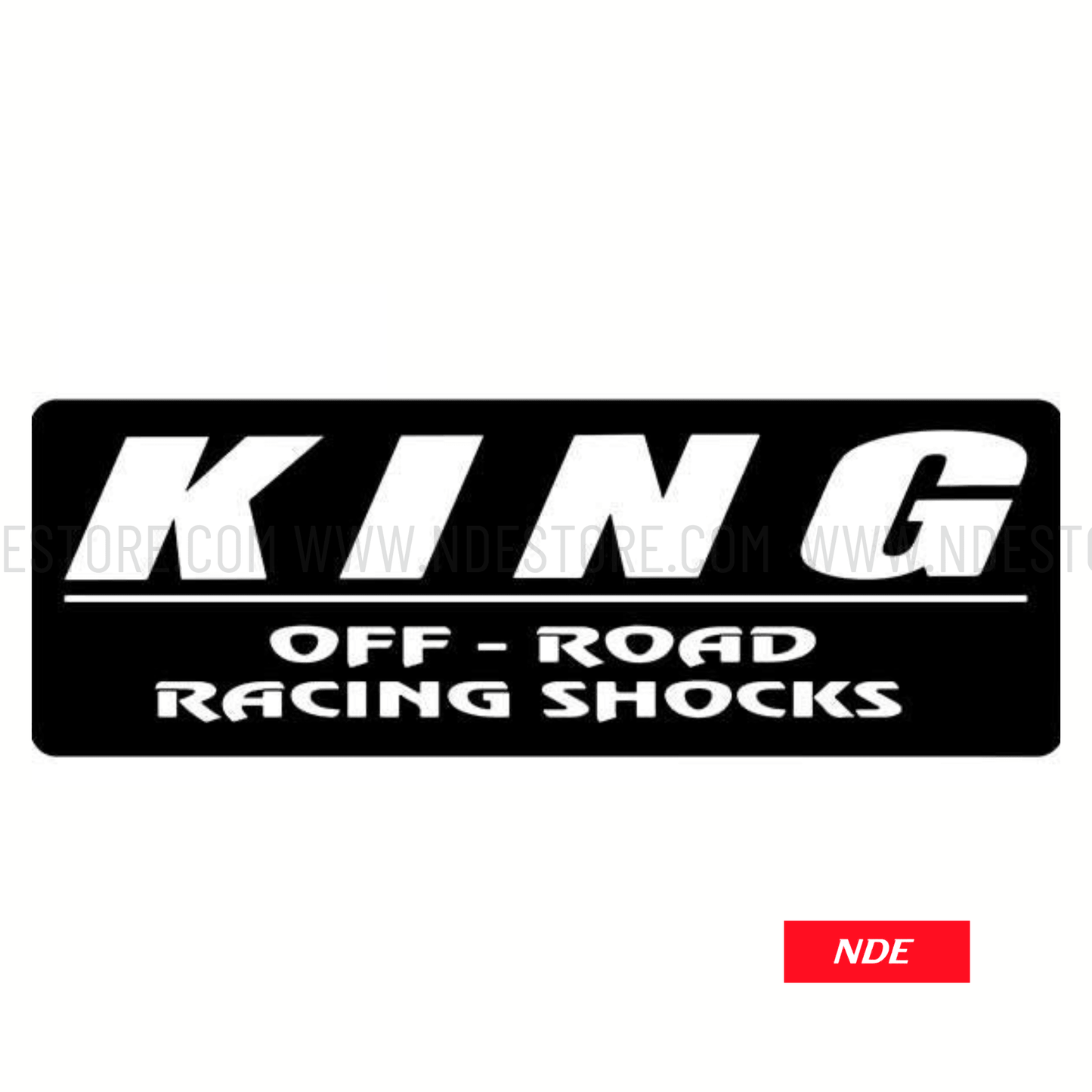 STICKER KING OFF ROAD RACING SHOCKS - ndestore.com