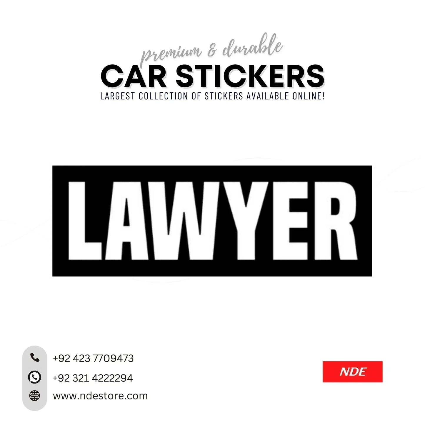 STICKER LAWYER - ndestore.com