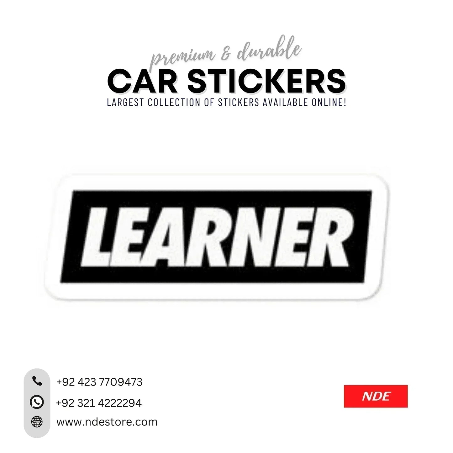 STICKER LEARNER - ndestore.com