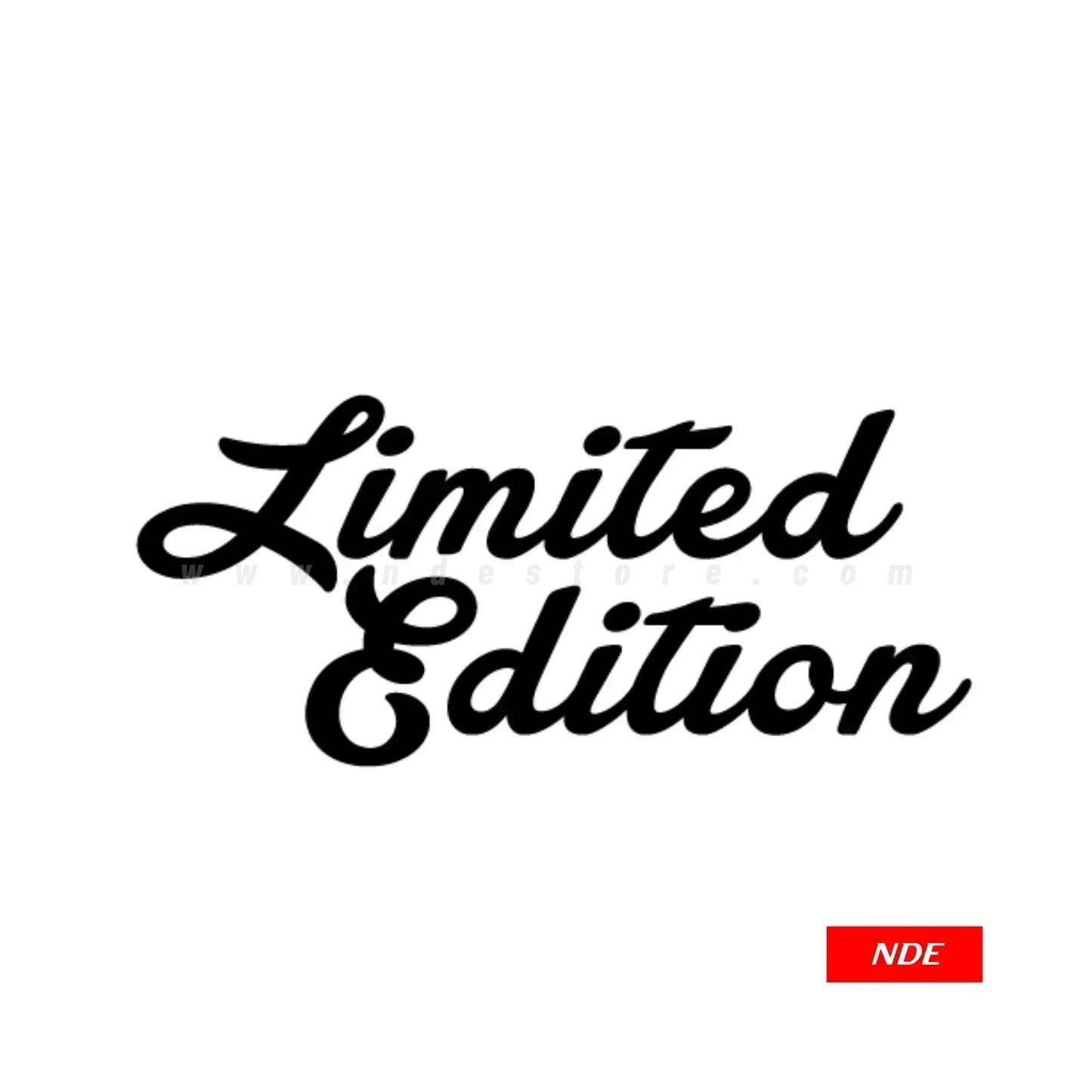 STICKER, LIMITED EDITION SKU9210 - ndestore.com