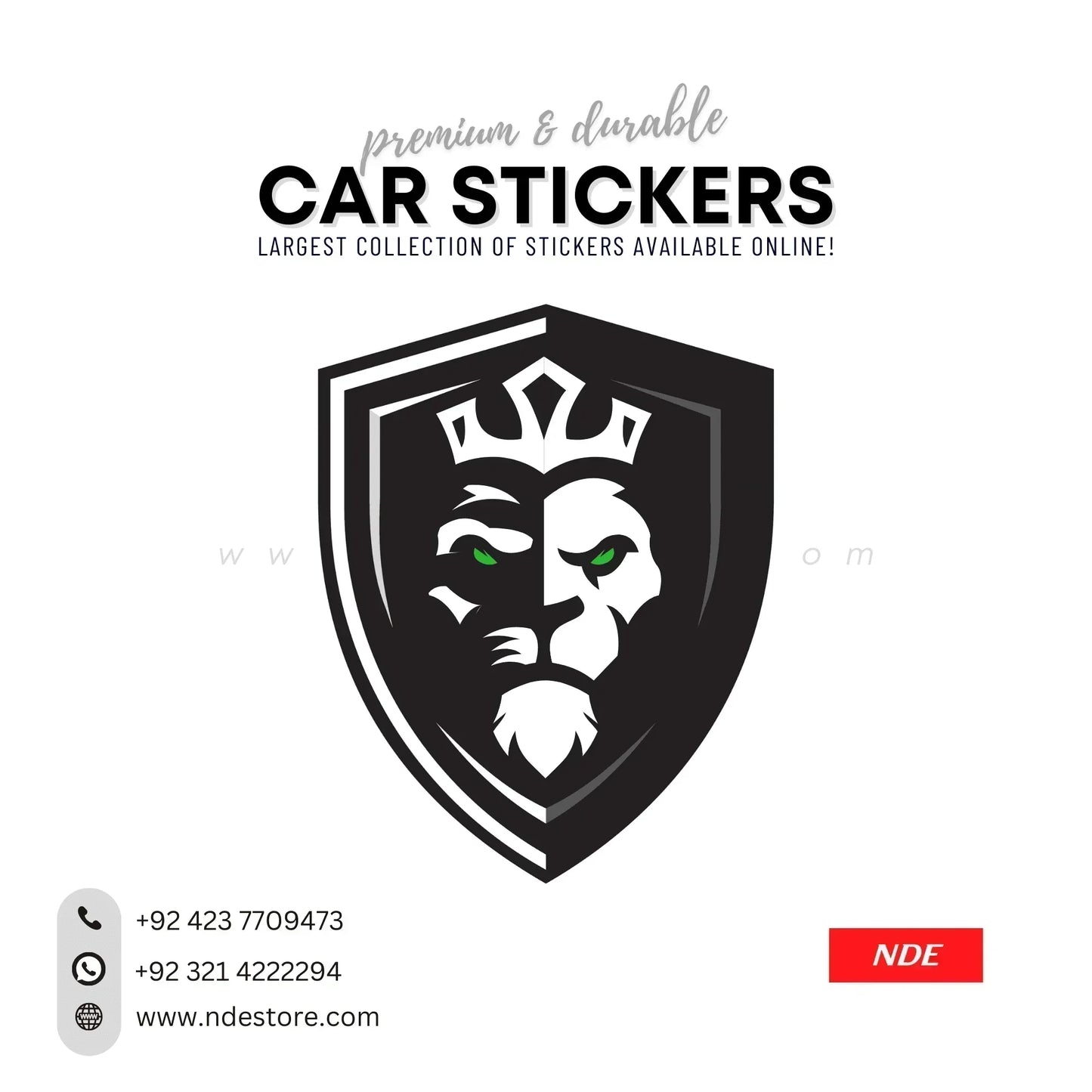 STICKER LION SERIES (SKU 4222847) - ndestore.com