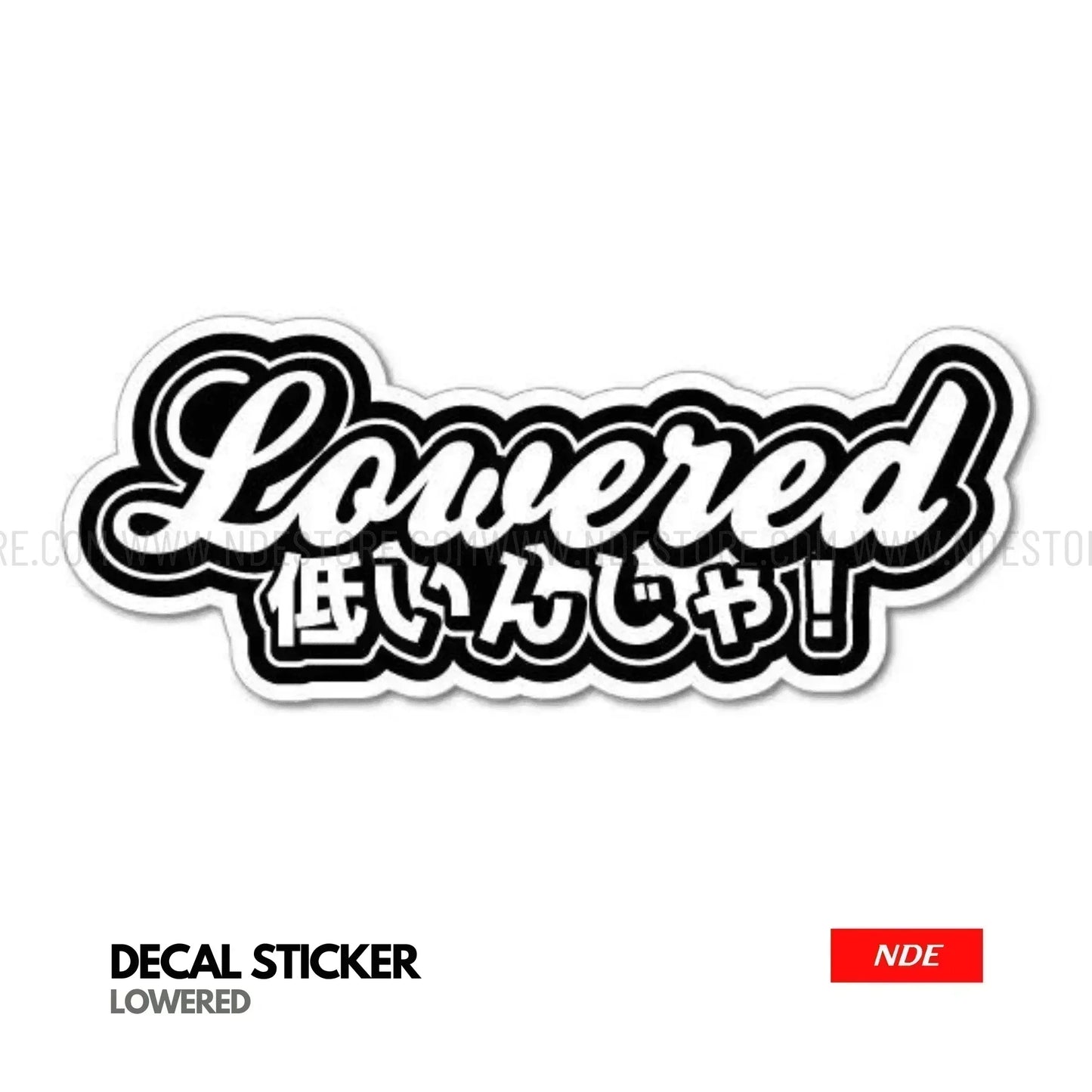 STICKER LOWERED JDM - ndestore.com