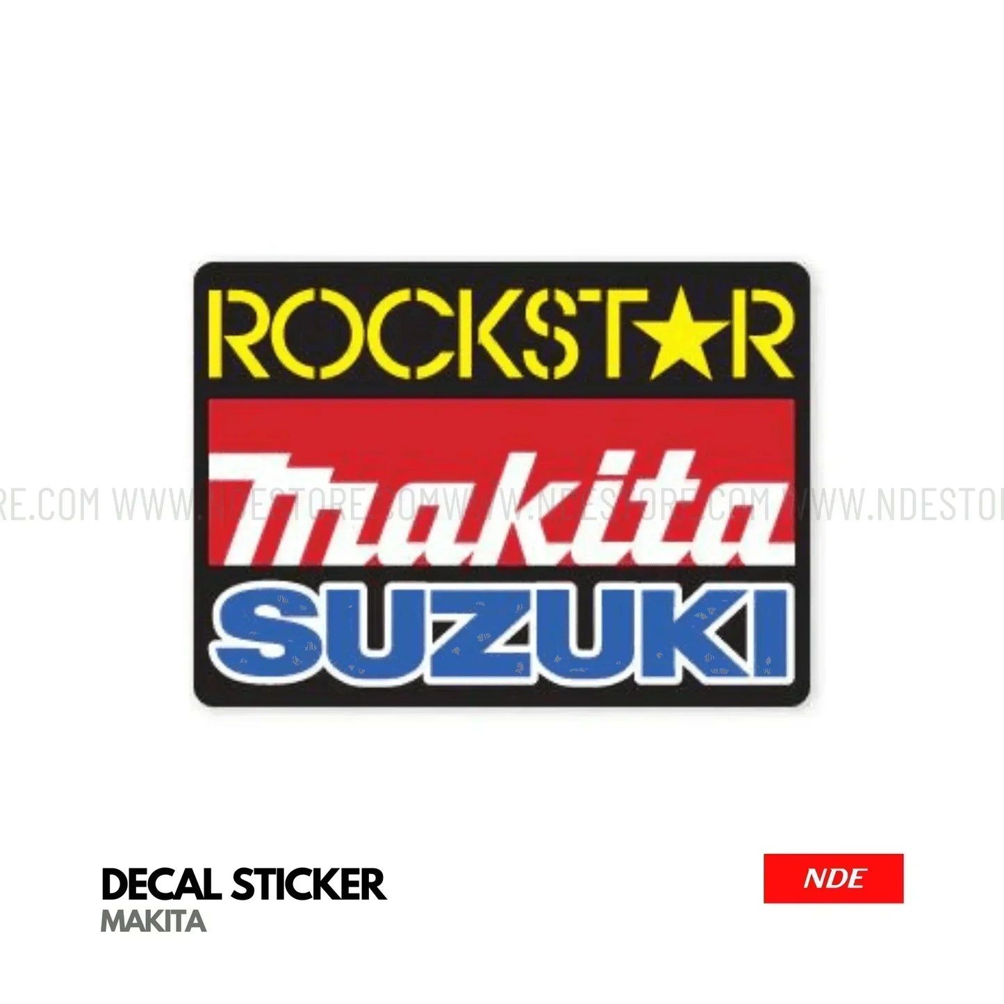 STICKER MAKITA ROCKSTAR SUZUKI - ndestore.com