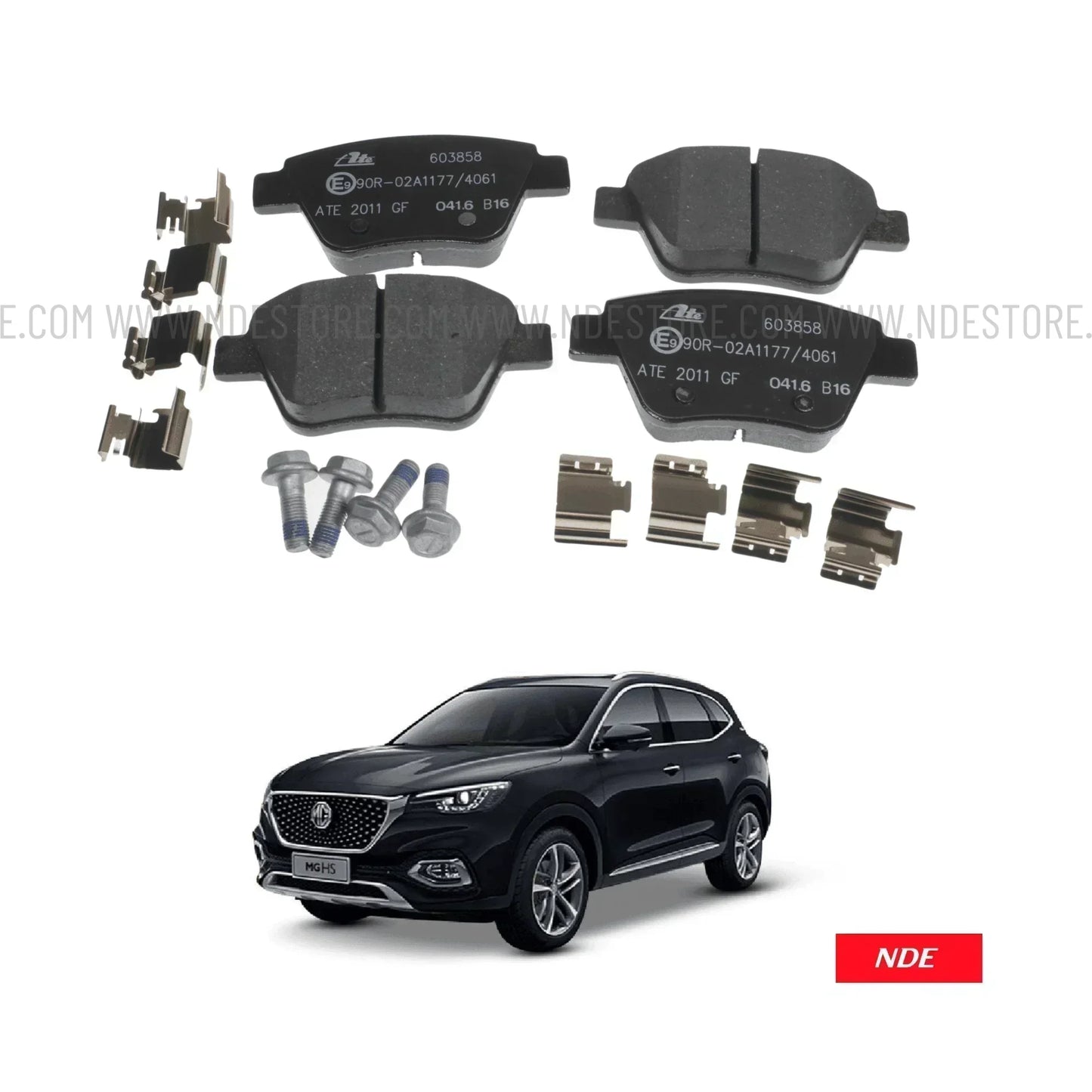 BRAKE DISC PAD SET REAR IMPORTED FOR MG HS - ndestore.com