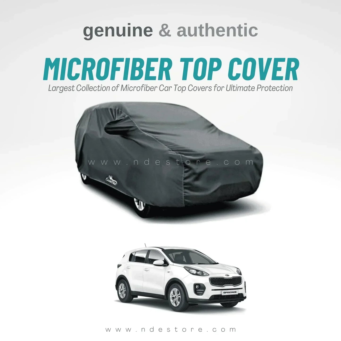 TOP COVER MICROFIBER PREMIUM QUALITY FOR KIA SPORTAGE - ndestore.com
