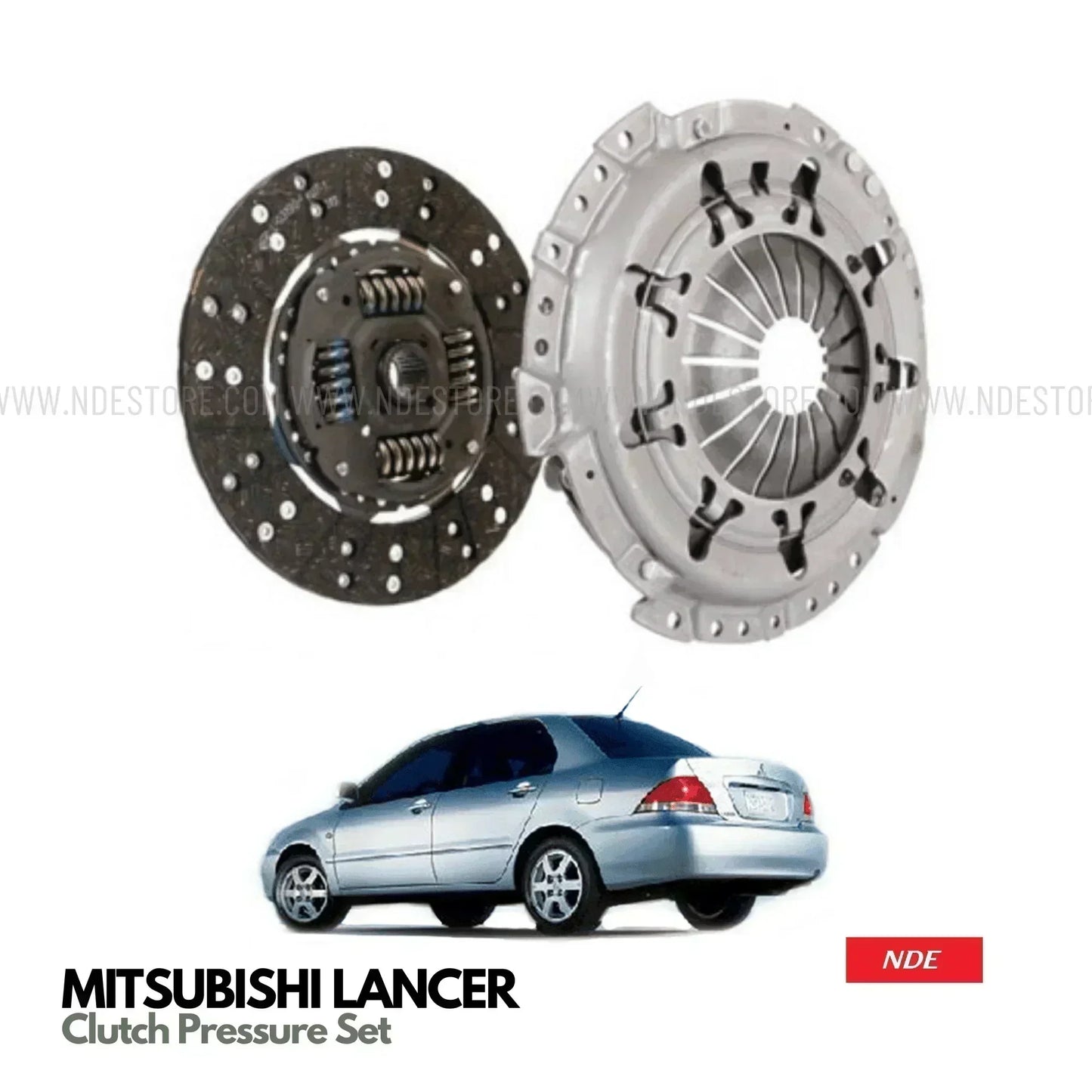 CLUTCH PLATE AND PRESSURE FOR MITSUBISHI LANCER (2004-2012) - ndestore.com