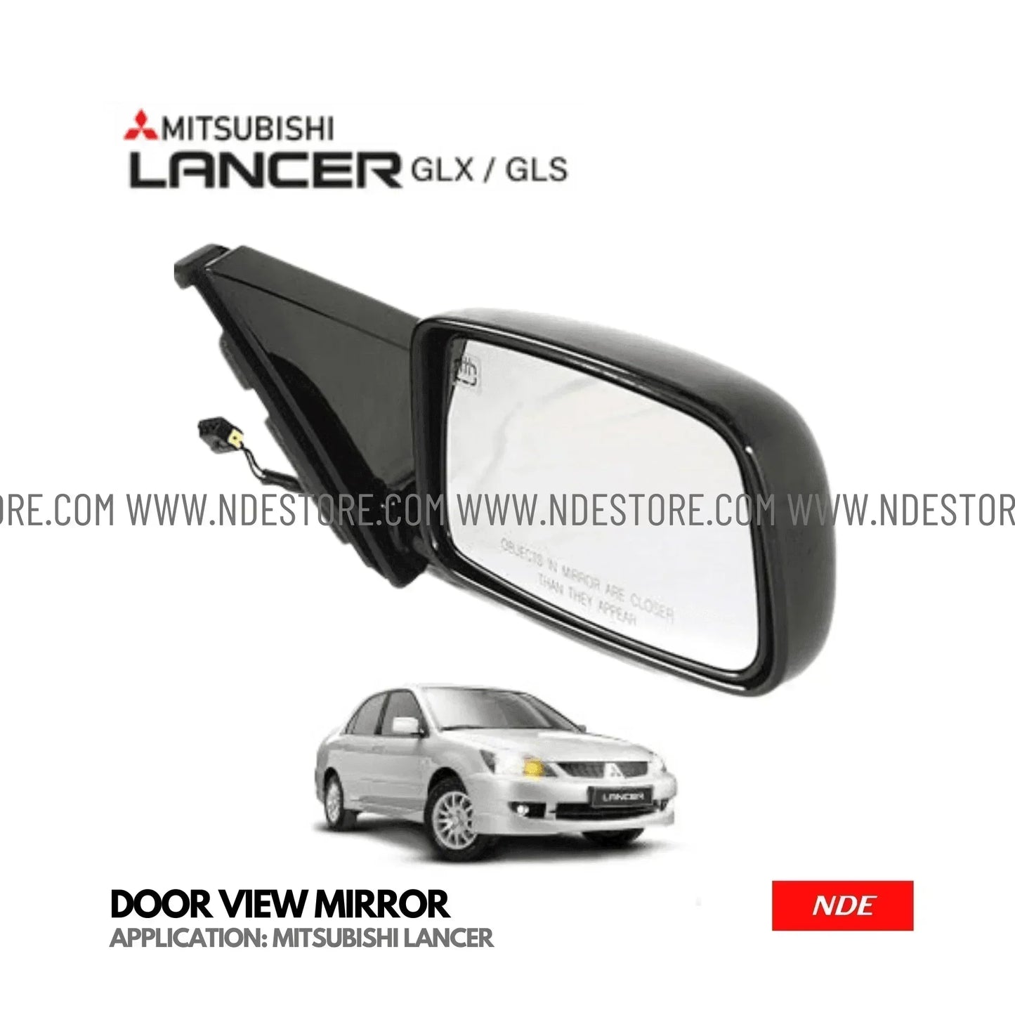 SIDE MIRROR FOR MITSUBISHI LANCER (2004-2012) - ndestore.com