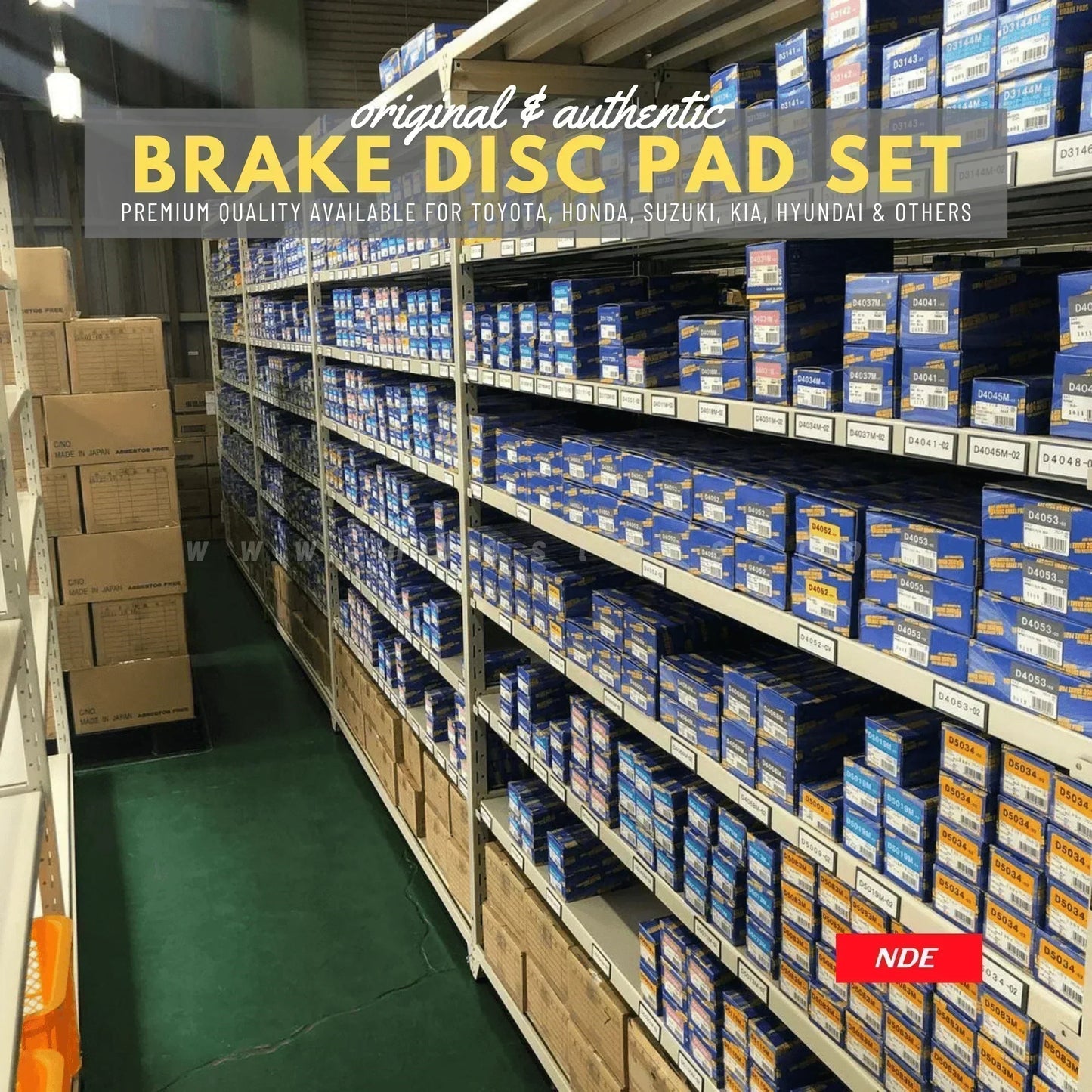 BRAKE DISC PAD SET FRONT MK JAPAN FOR HONDA BRV - ndestore.com