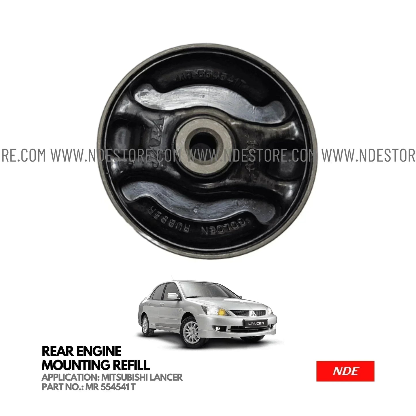 ENGINE MOUNTING REFILL REAR LEFT FOR MITSUBISHI LANCER - ndestore.com