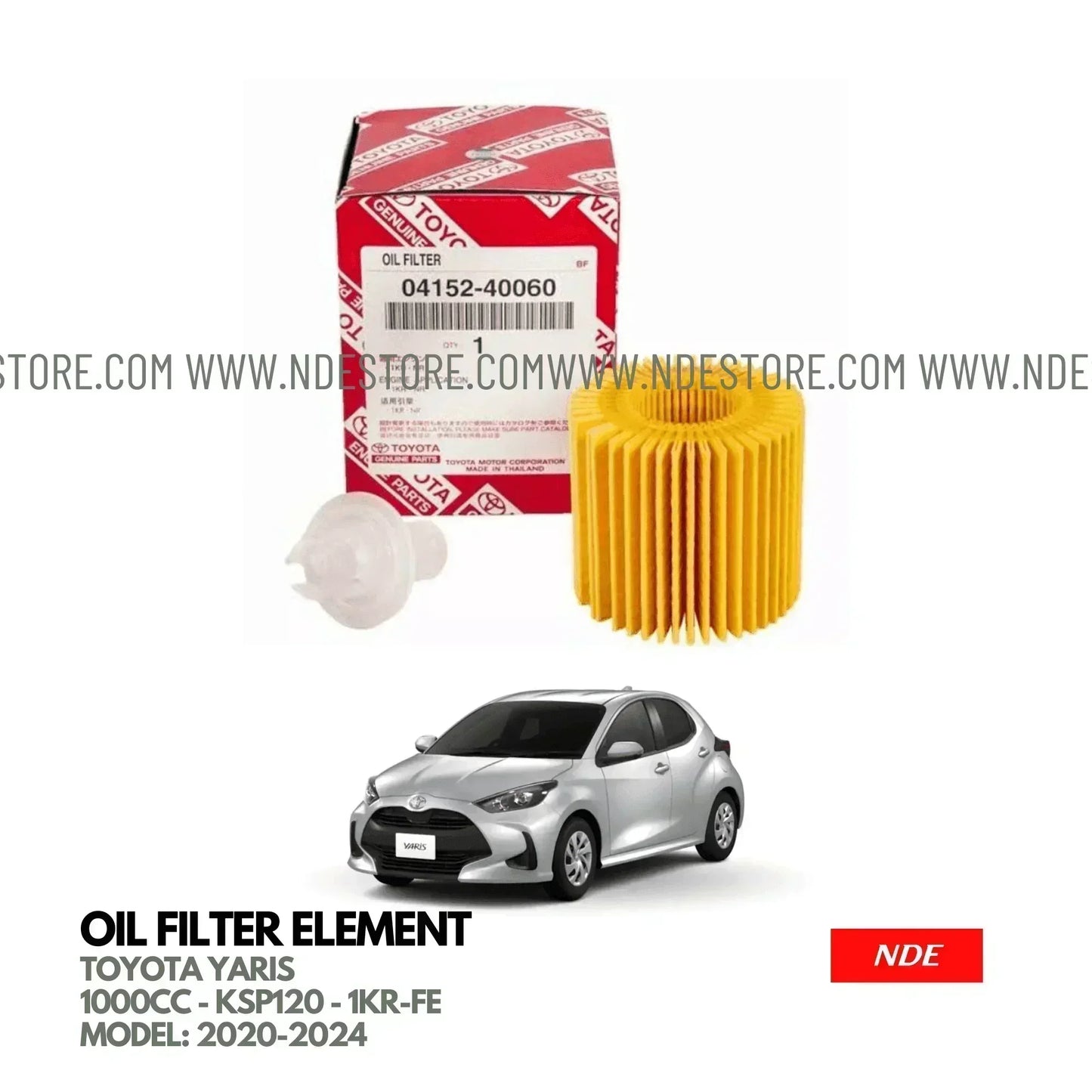 OIL FILTER ELEMENT GENUINE FOR TOYOTA YARIS JDM (2020-2025) - ndestore.com