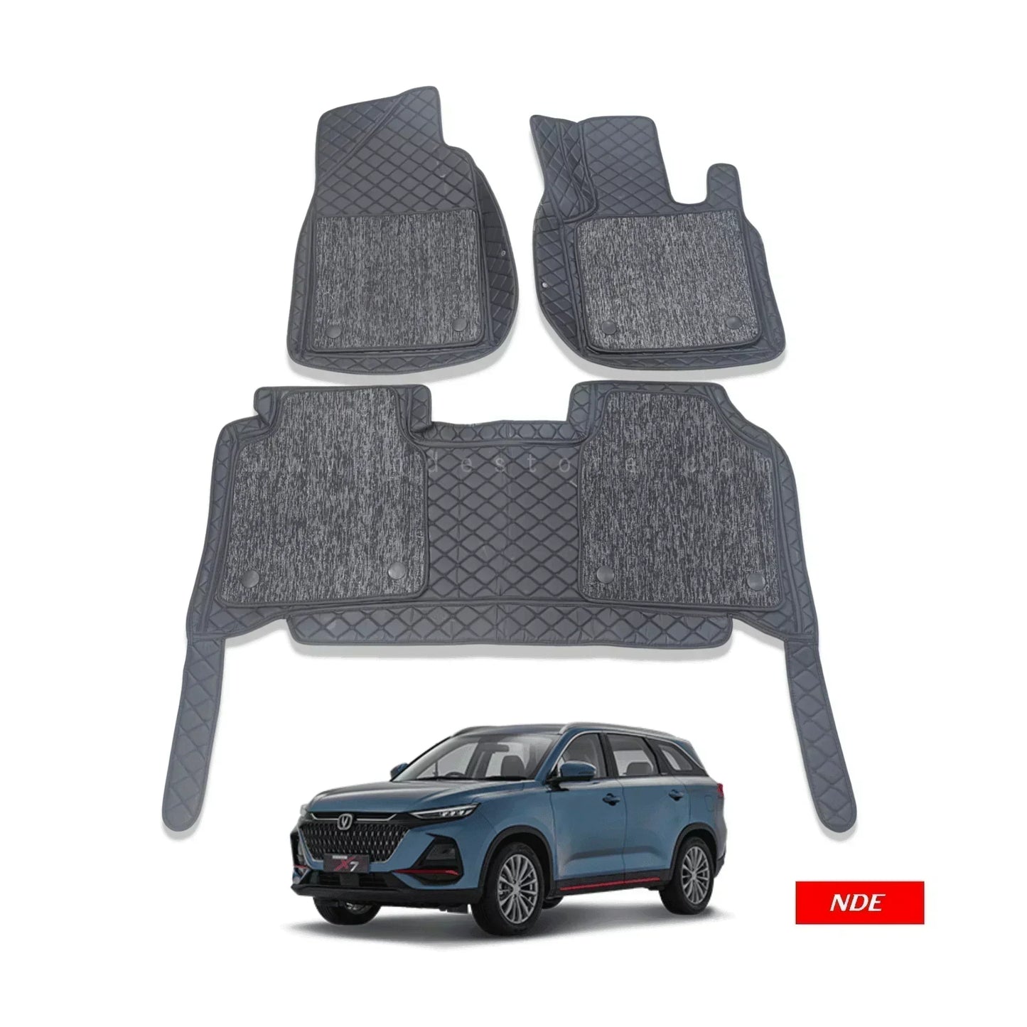 FLOOR MAT 9D STYLE FOR OSHAN X7 (5-Seater) - ndestore.com