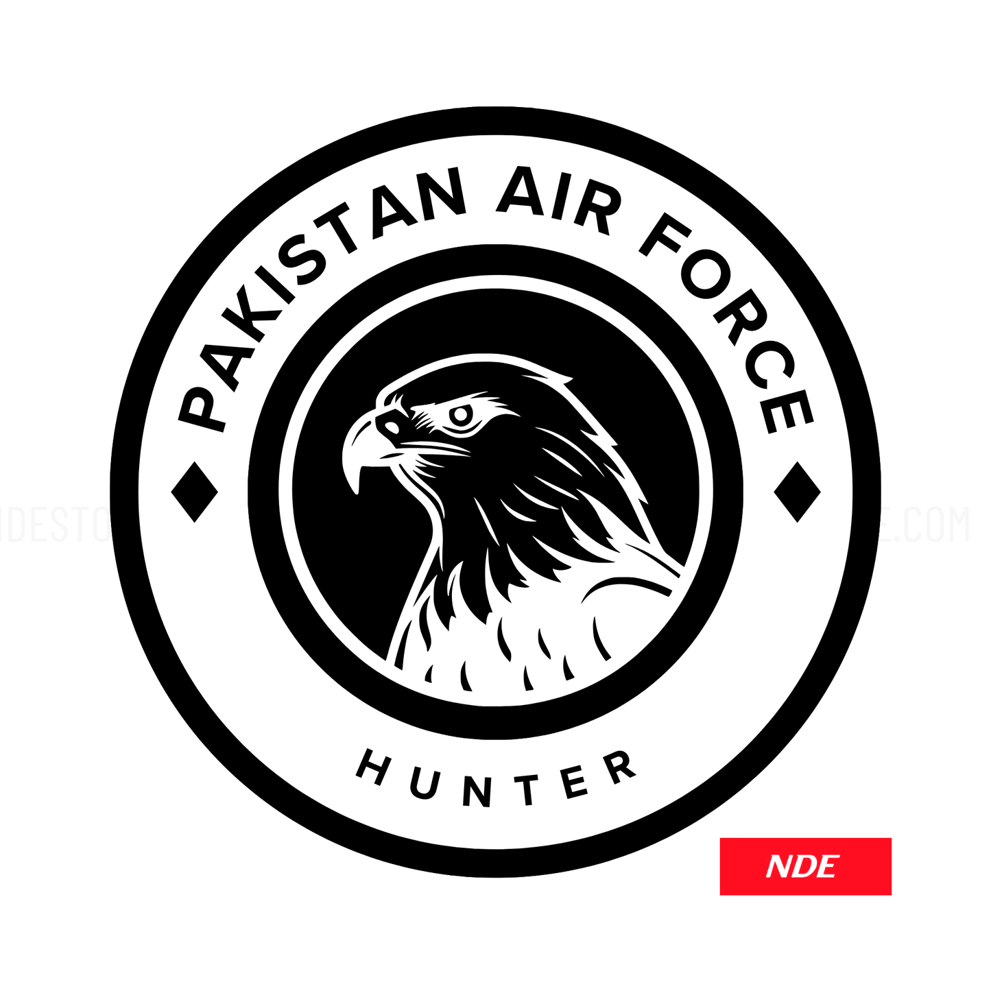 STICKER PAKISTAN AIR FORCE HUNTER - ndestore.com
