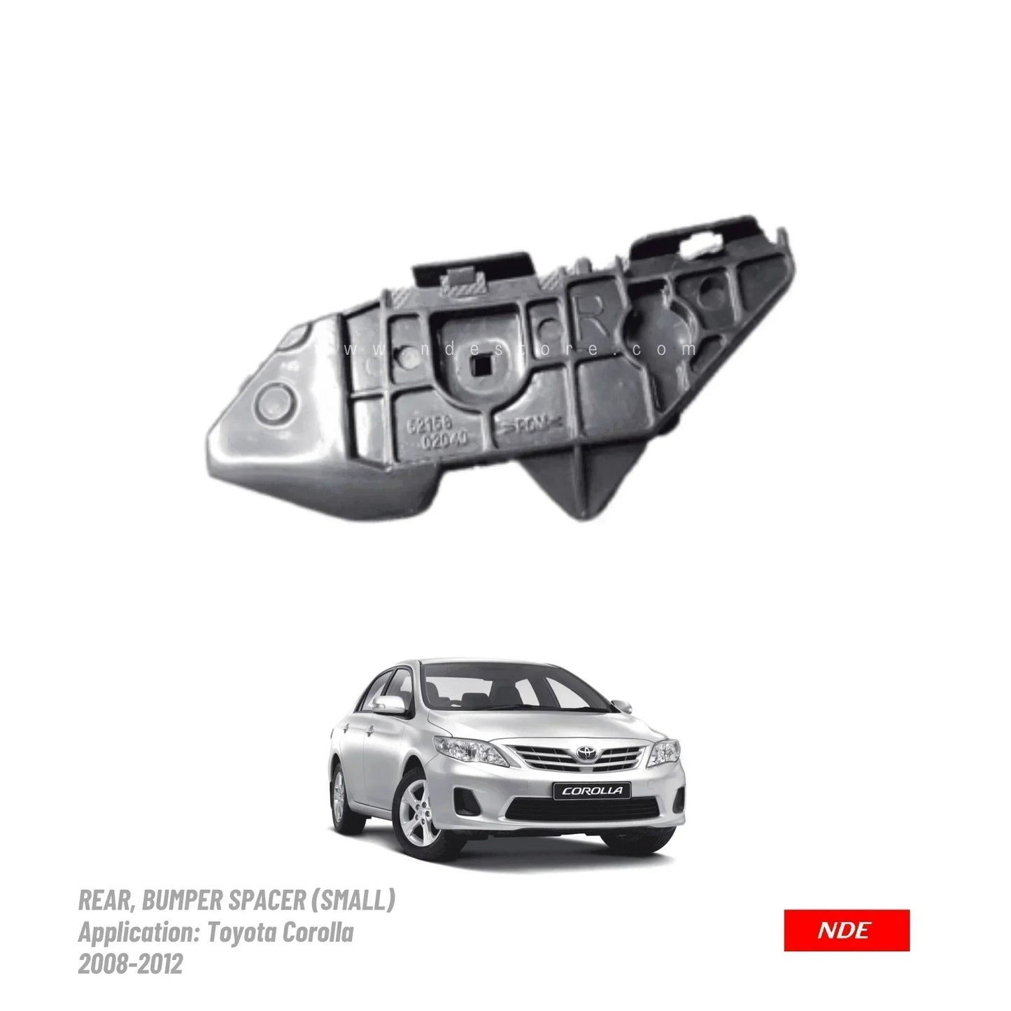 SPACER, BUMPER REAR FOR TOYOTA COROLLA (2008-2020) - ndestore.com