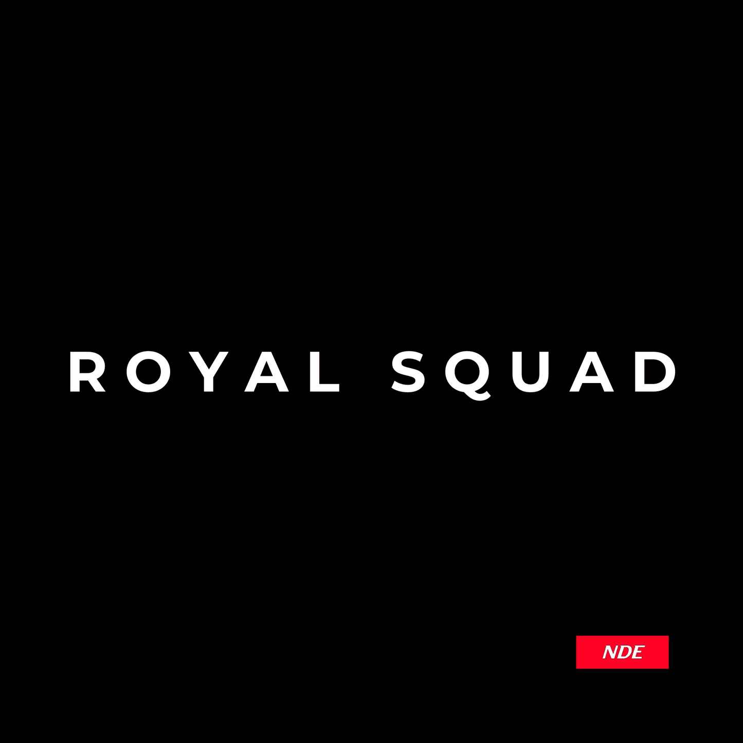 STICKER, ROYAL SQUAD FOR FRONT WINDSHIELD (CUSTOM DESIGN) - ndestore.com