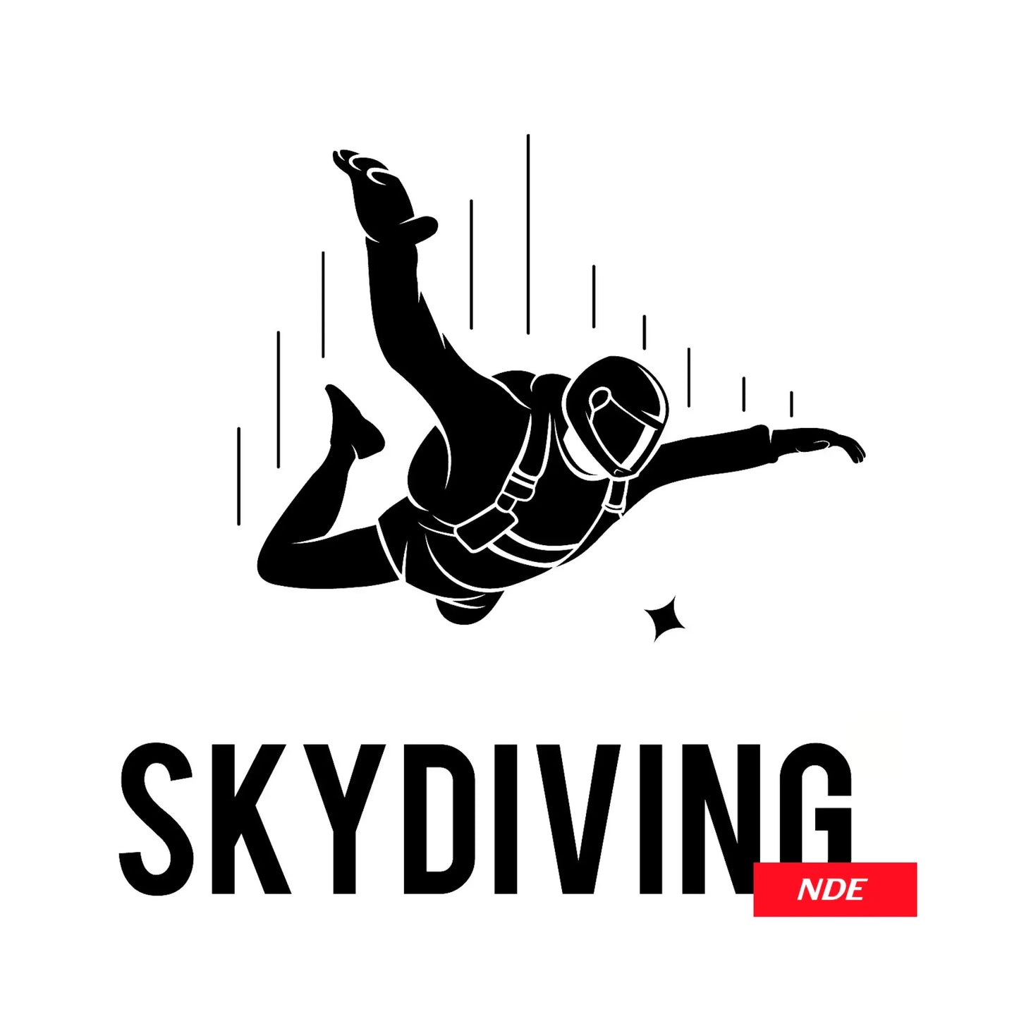 STICKER DECAL SKYDIVING