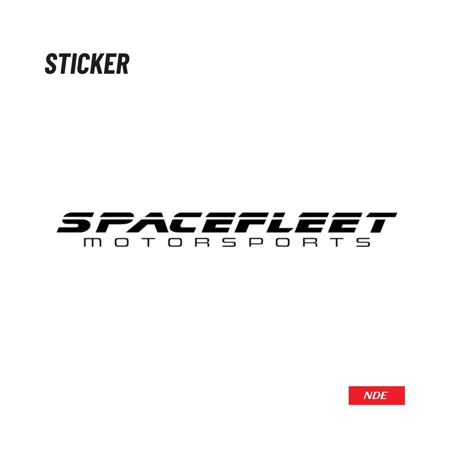 STICKER, SPACEFLEET MOTORSPORTS - ndestore.com