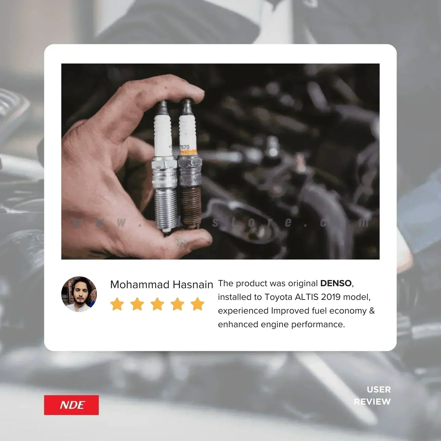 SPARK PLUG DENSO IRIDIUM FOR TOYOTA ALTIS 1.6 (4 PIECES) - ndestore.com