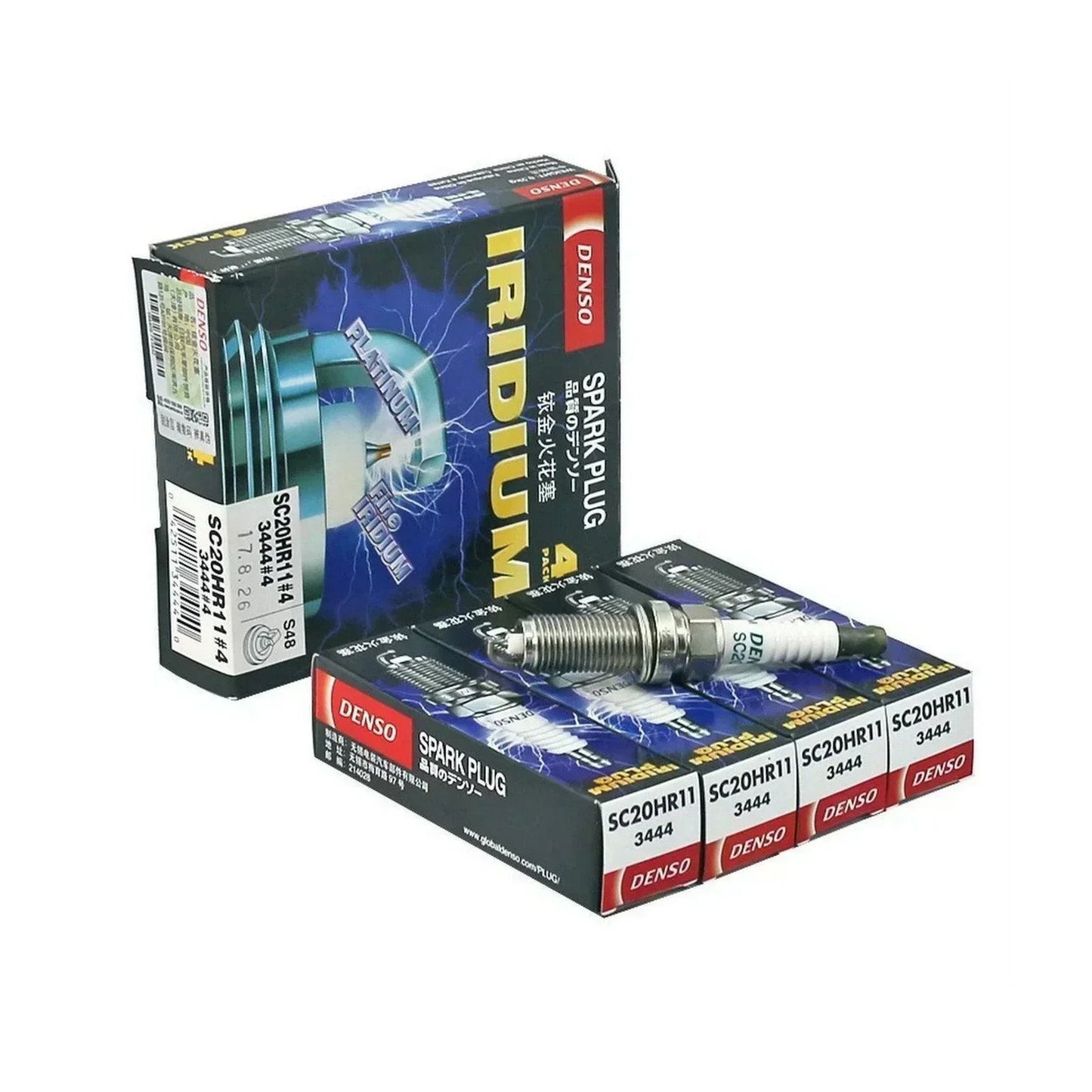 SPARK PLUG IRIDIUM DENSO FOR TOYOTA YARIS (MADE IN JAPAN) - ndestore.com