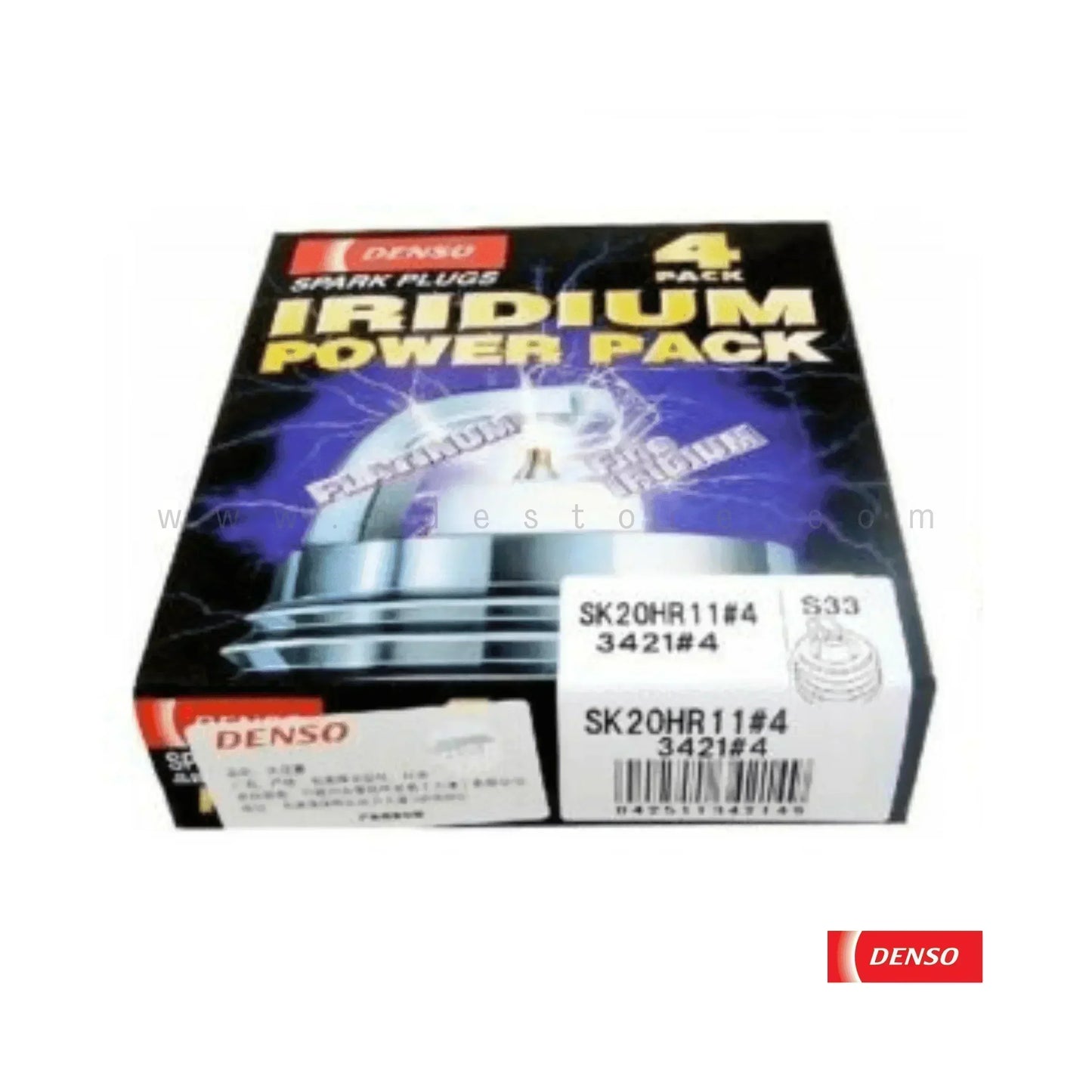 SPARK PLUG DENSO IRIDIUM PART NO. SK20HR11 - ndestore.com