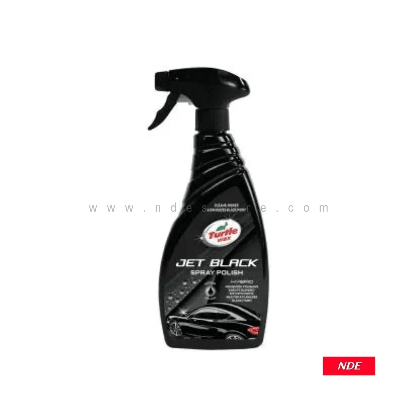 TURTLE WAX, JET BLACK SPRAY POLISH 600ML - ndestore.com