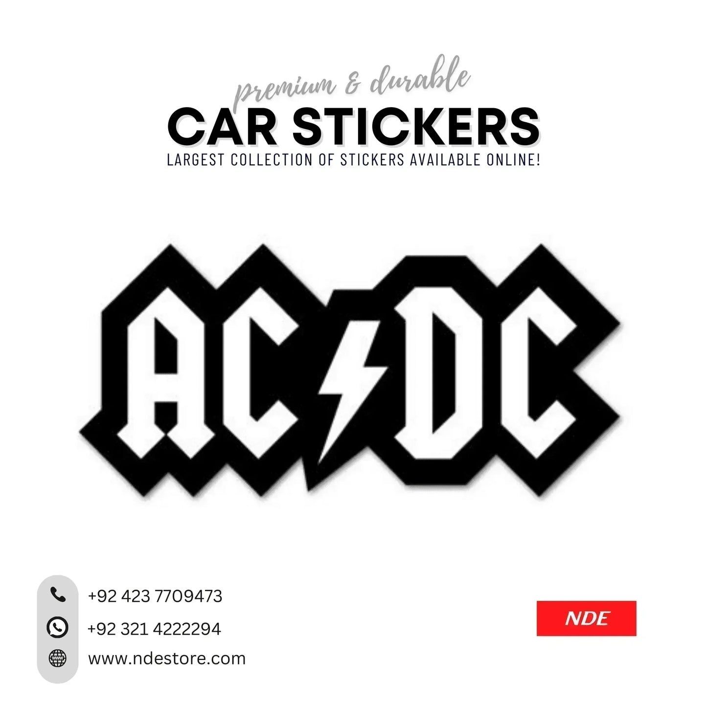 STICKER AC DC (SKU:141035) - ndestore.com