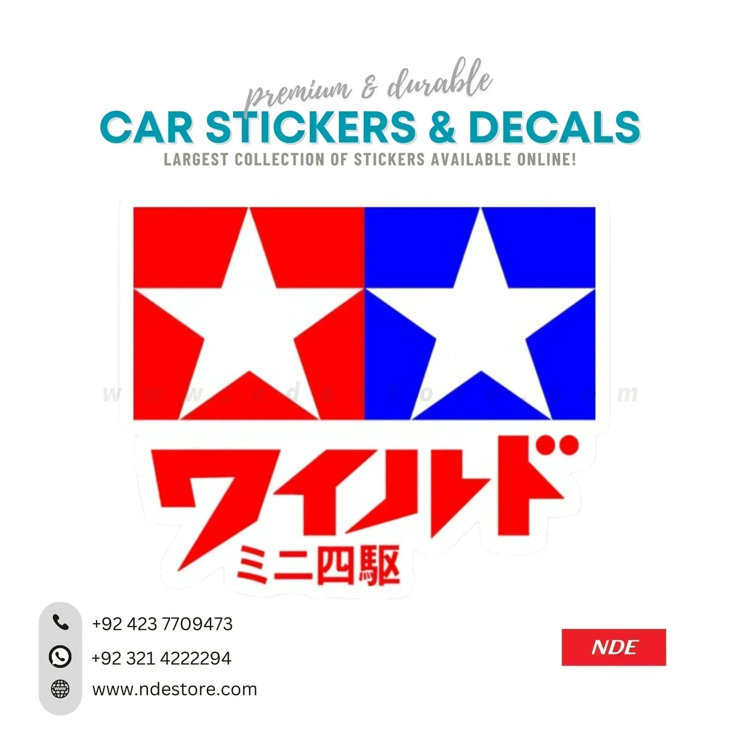 STICKER TAMIYA JDM - ndestore.com