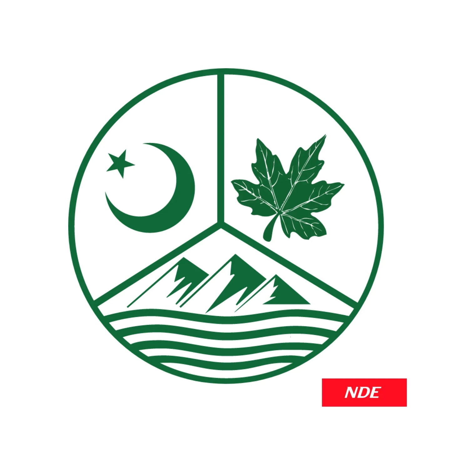 STICKER DECAL AZAD JAMMU AND KASHMIR