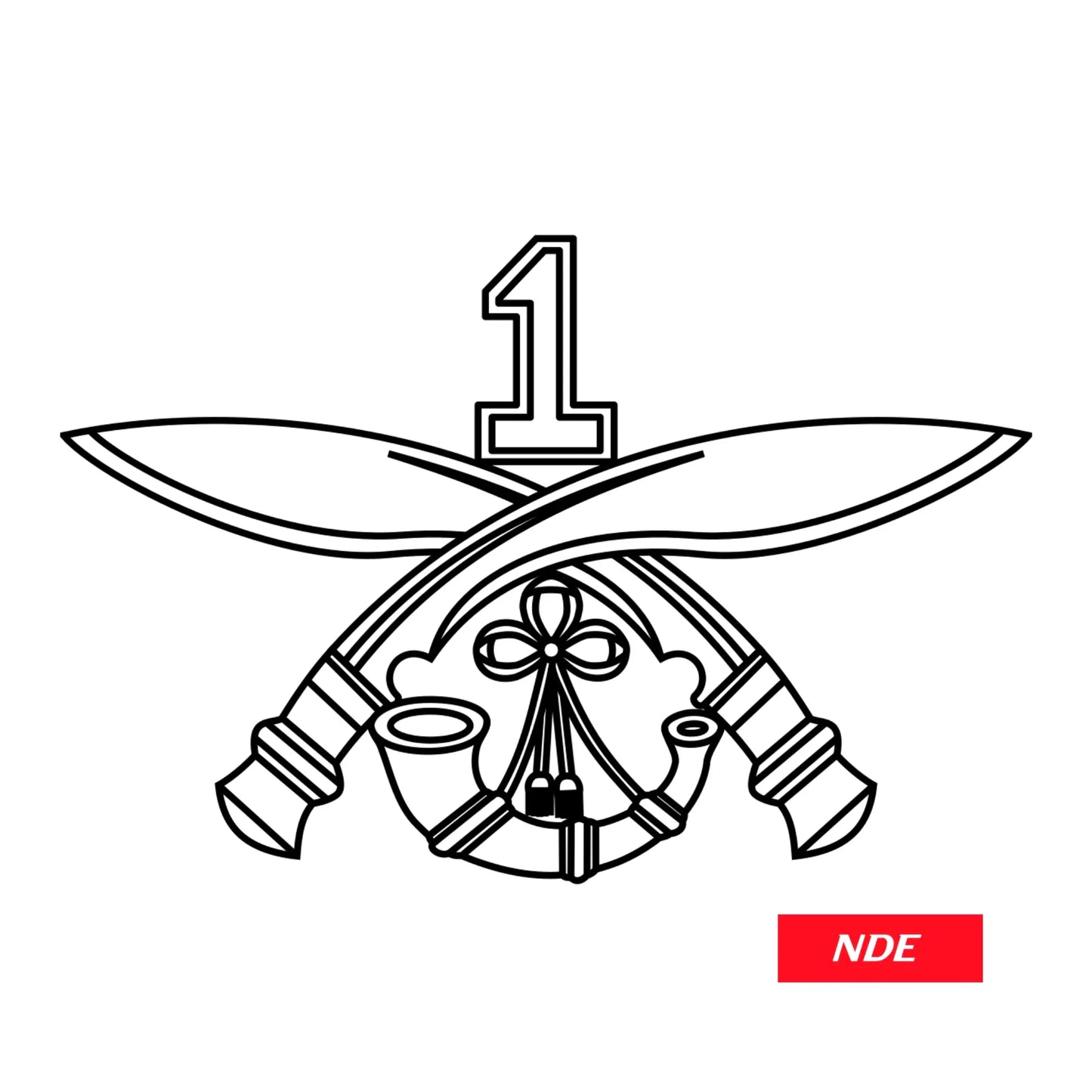 STICKER DECAL GORKHA RIFLES