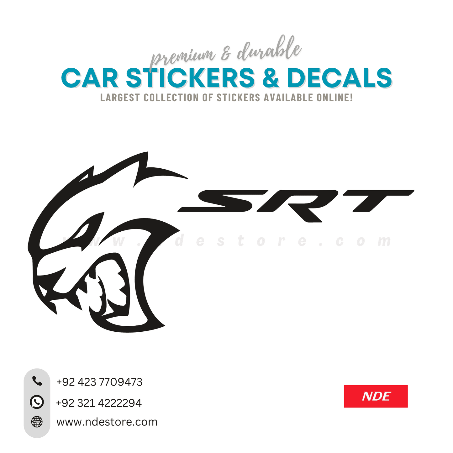 STICKER SRT HELLCAT - ndestore.com