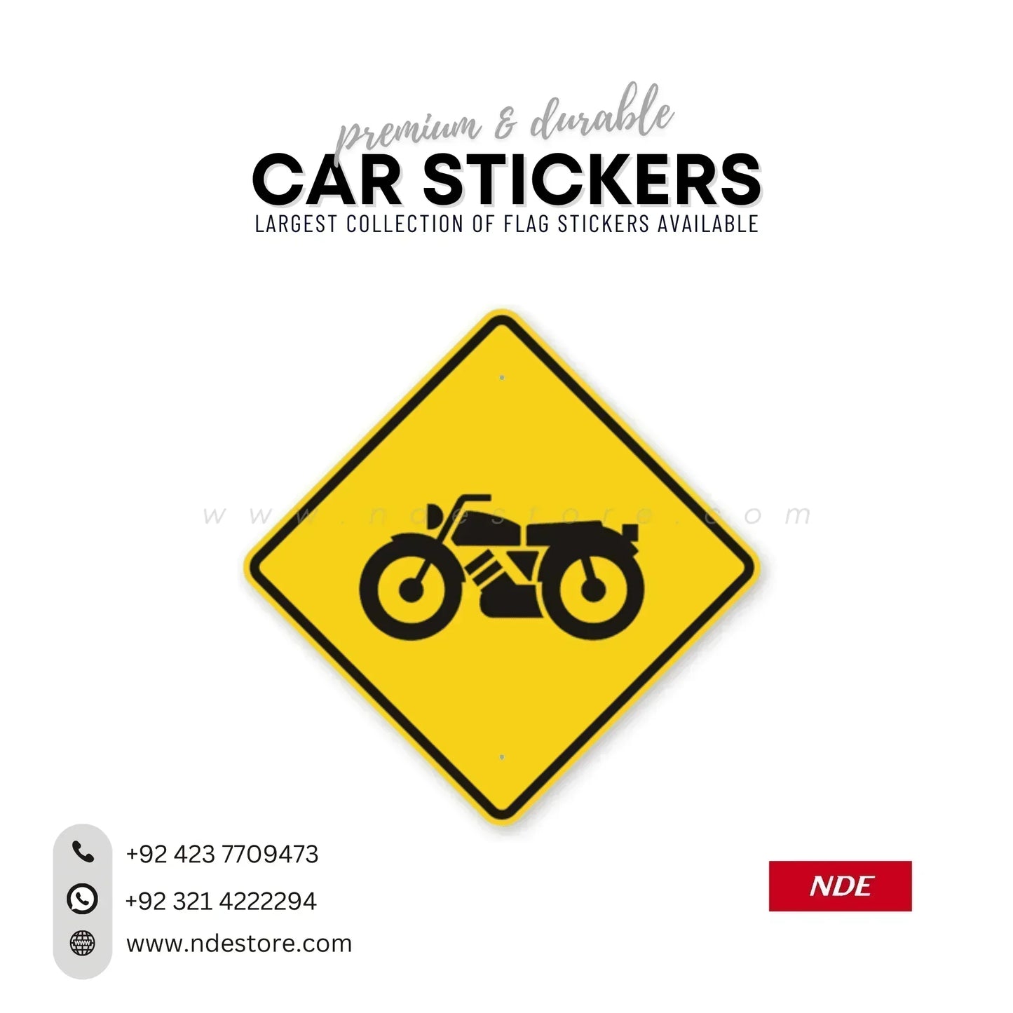 STICKER, MOTOR CYCLE - ndestore.com