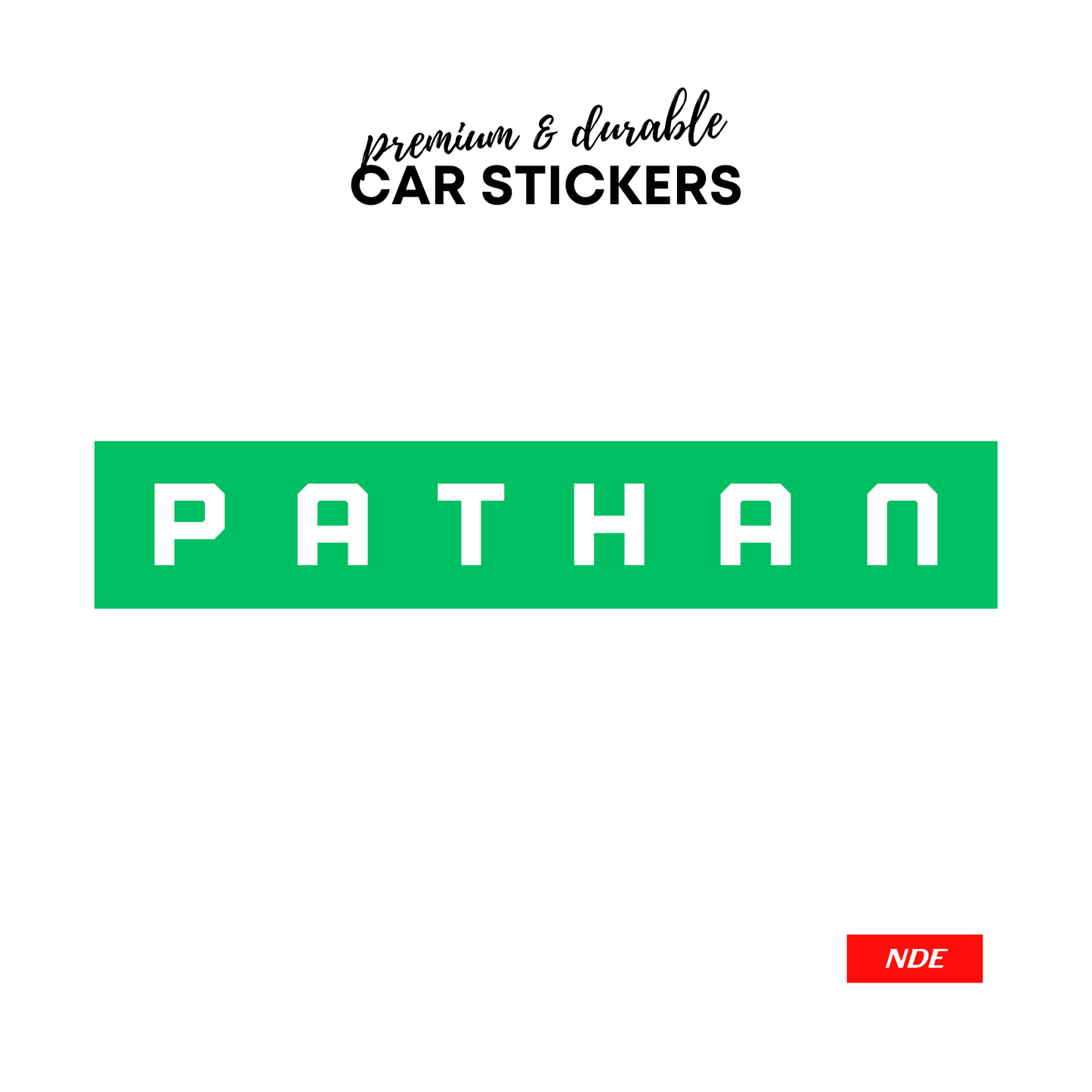 STICKER, PATHAN - ndestore.com