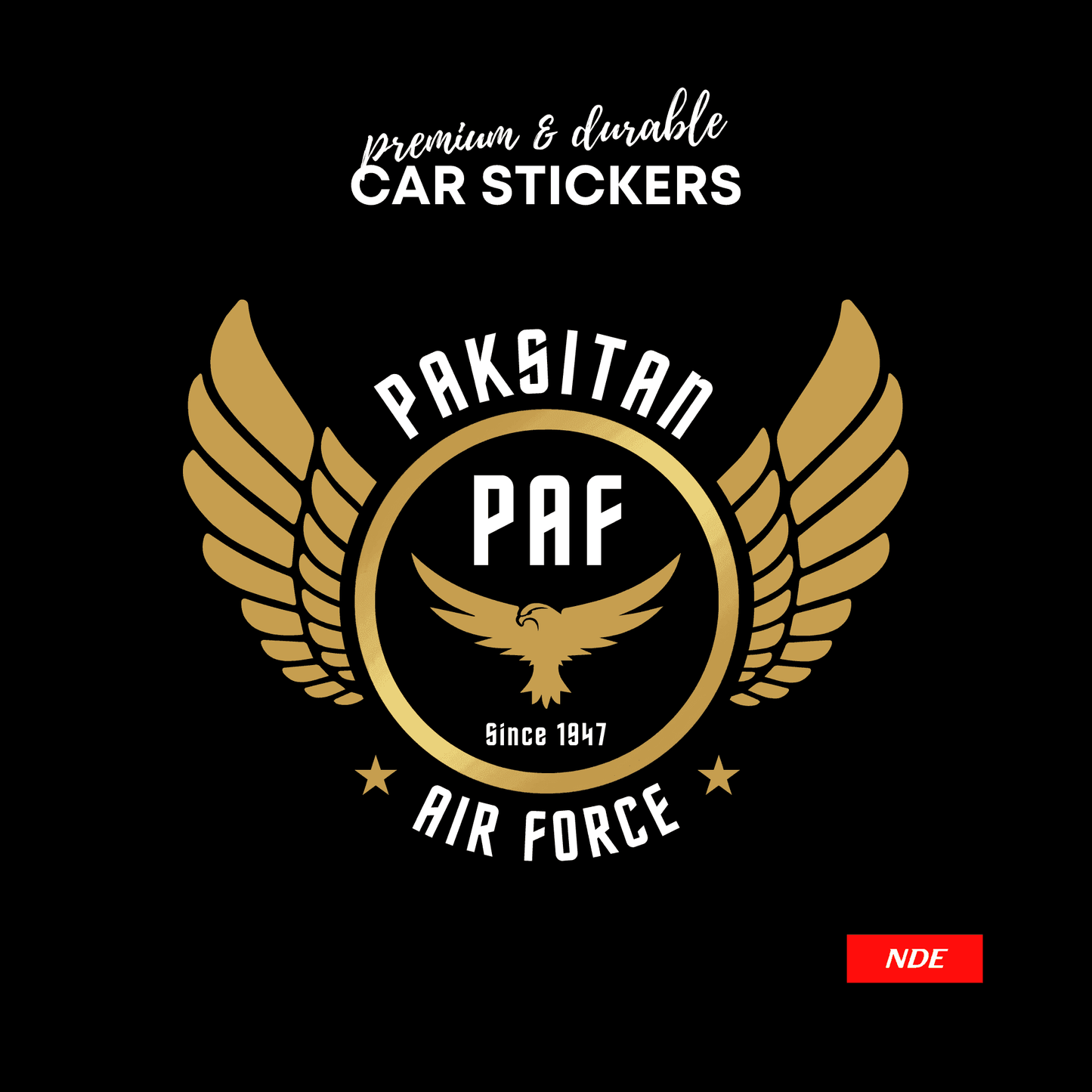 STICKER, PAKISTAN AIR FORCE - ndestore.com