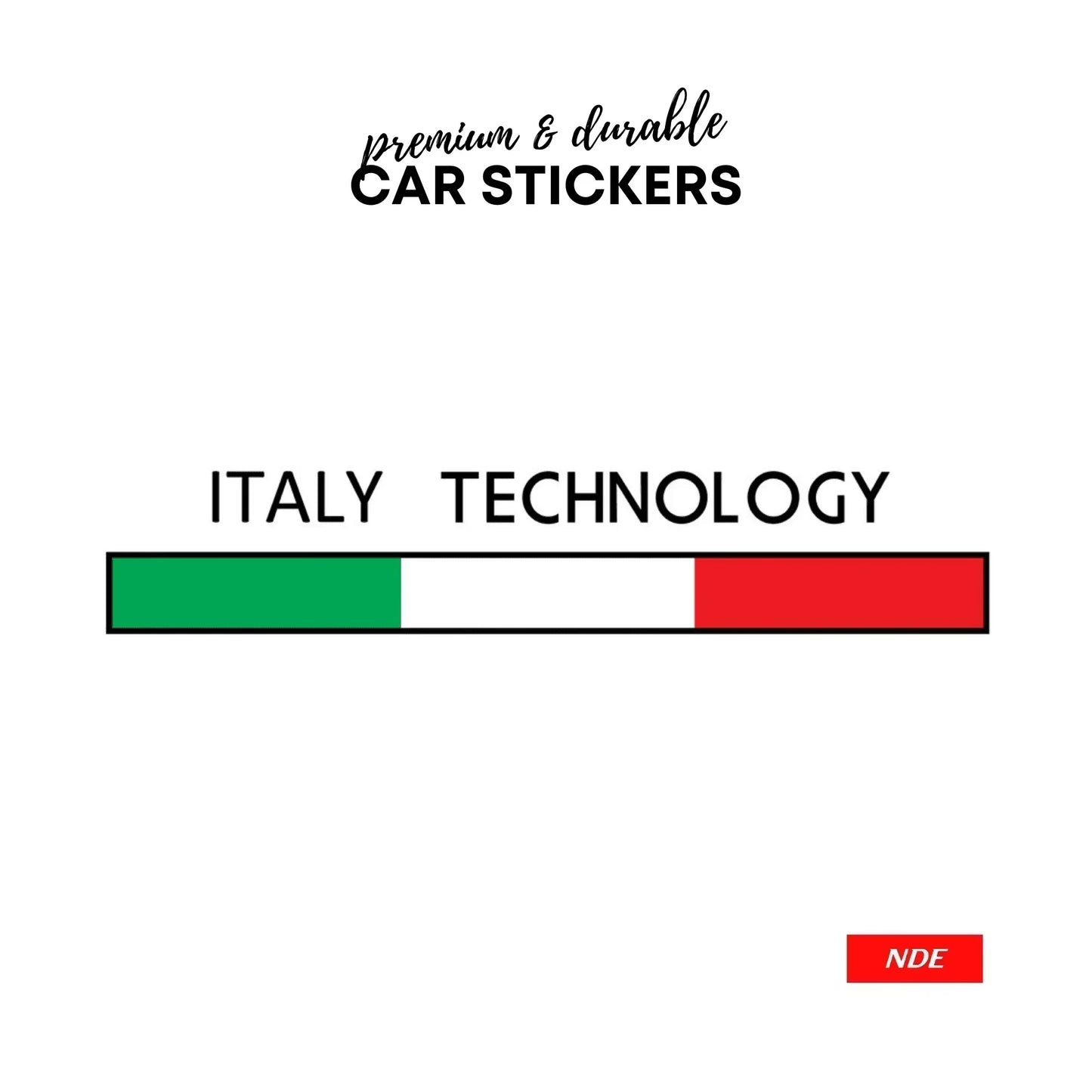 STICKER, ITALY TECHNOLOGY SKU:99662 - ndestore.com