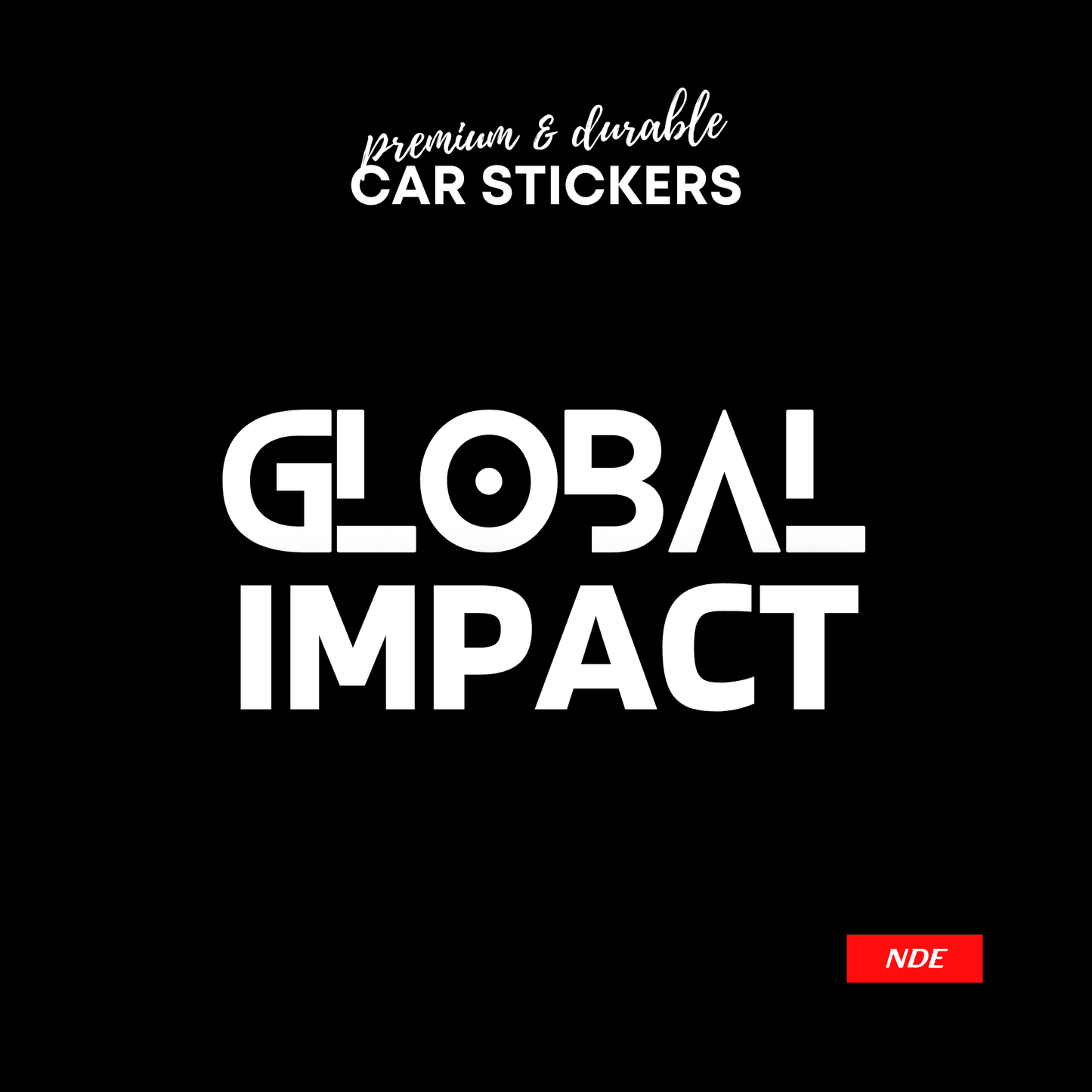 STICKER, GLOBAL IMPACT - ndestore.com