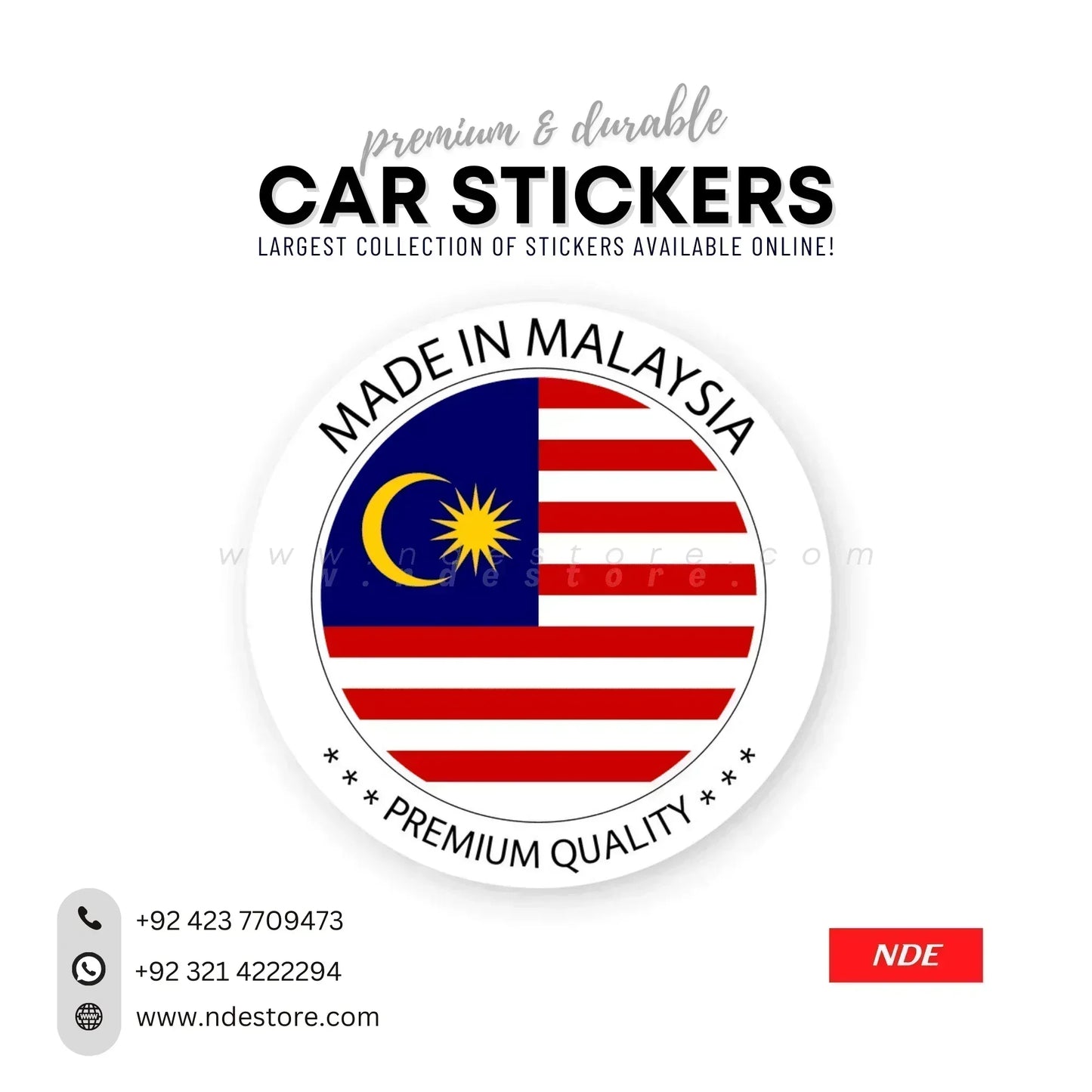 STICKER MADE IN MALYASIA (SKU:141023) - ndestore.com