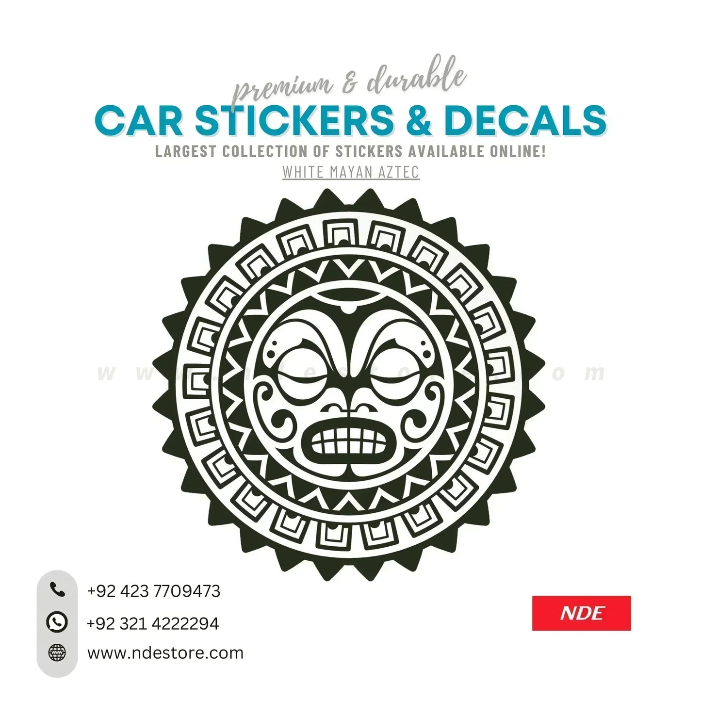 STICKER POLYNESIAN TIKI - ndestore.com