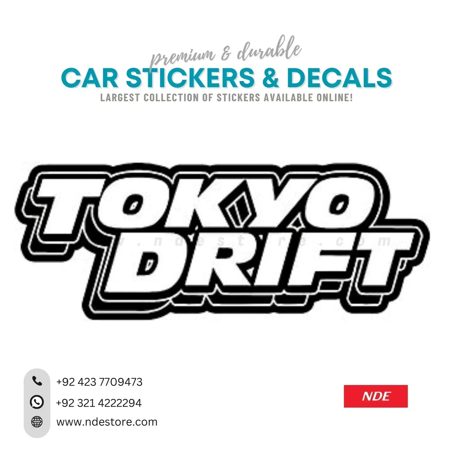 STICKER TOKYO DRIFT - ndestore.com
