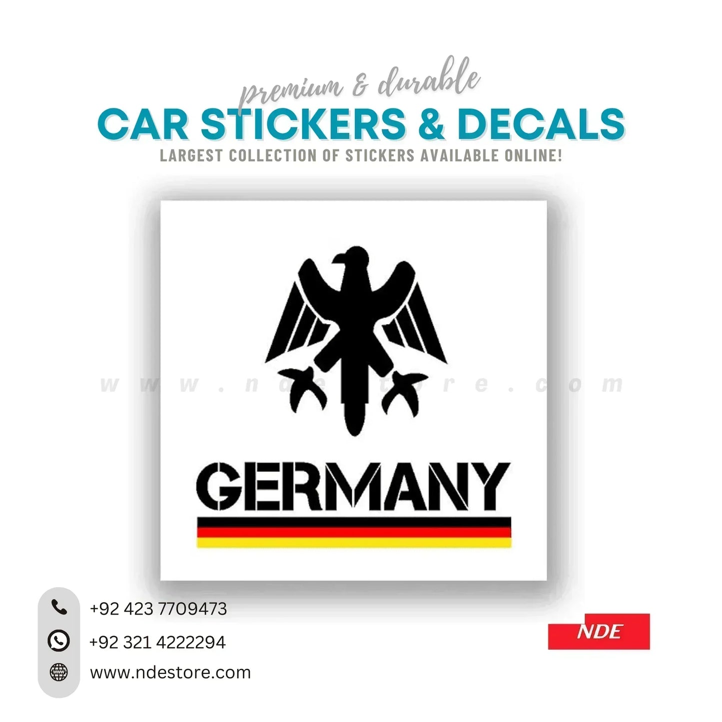 STICKER GERMANY - ndestore.com