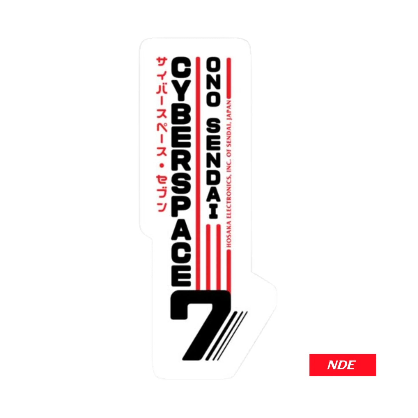 STICKER DECAL CYBER SPACE 7