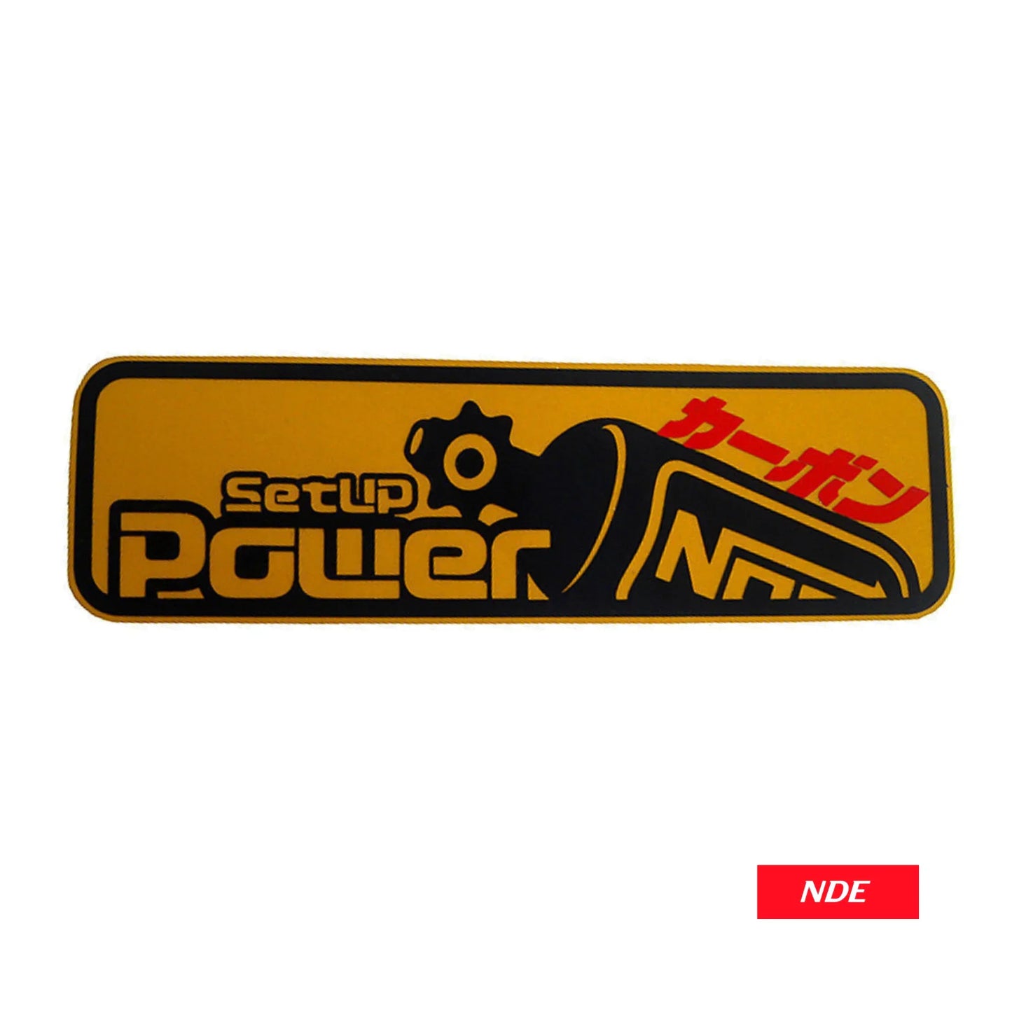 STICKER DECAL SETUP POWER NOS