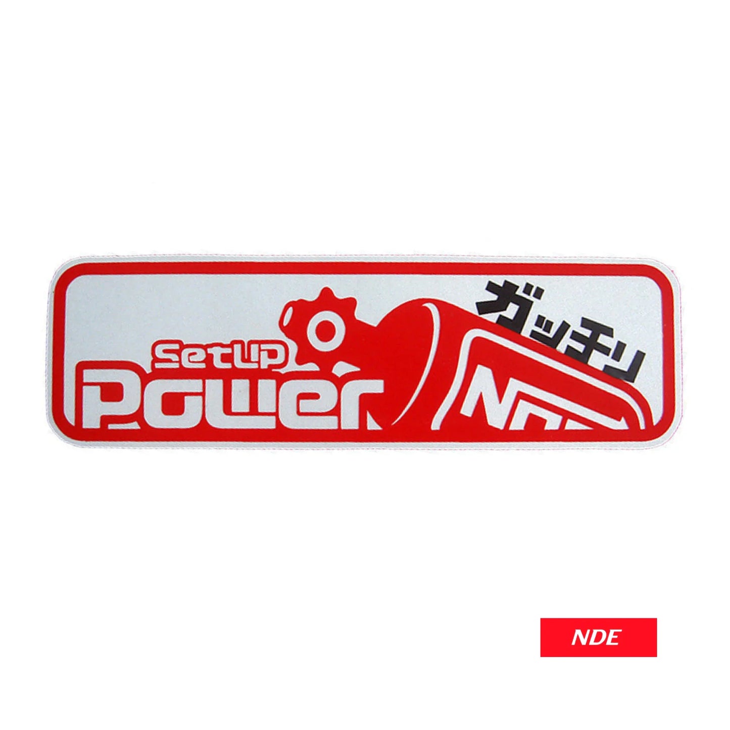 STICKER DECAL SETUP POWER NOS
