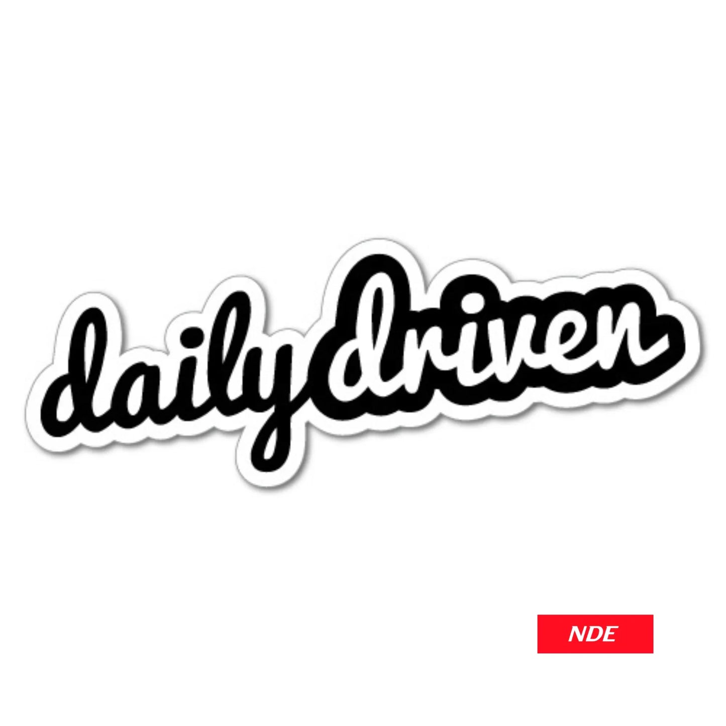 STICKER DECAL DAILY DRIVEN