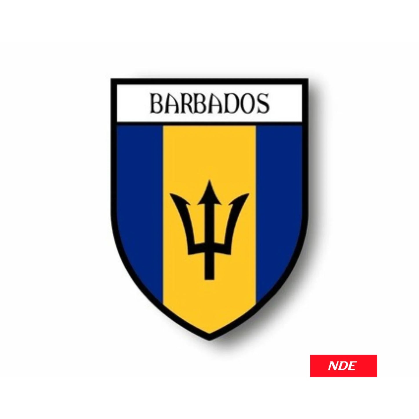 STICKER DECAL BARBADOS