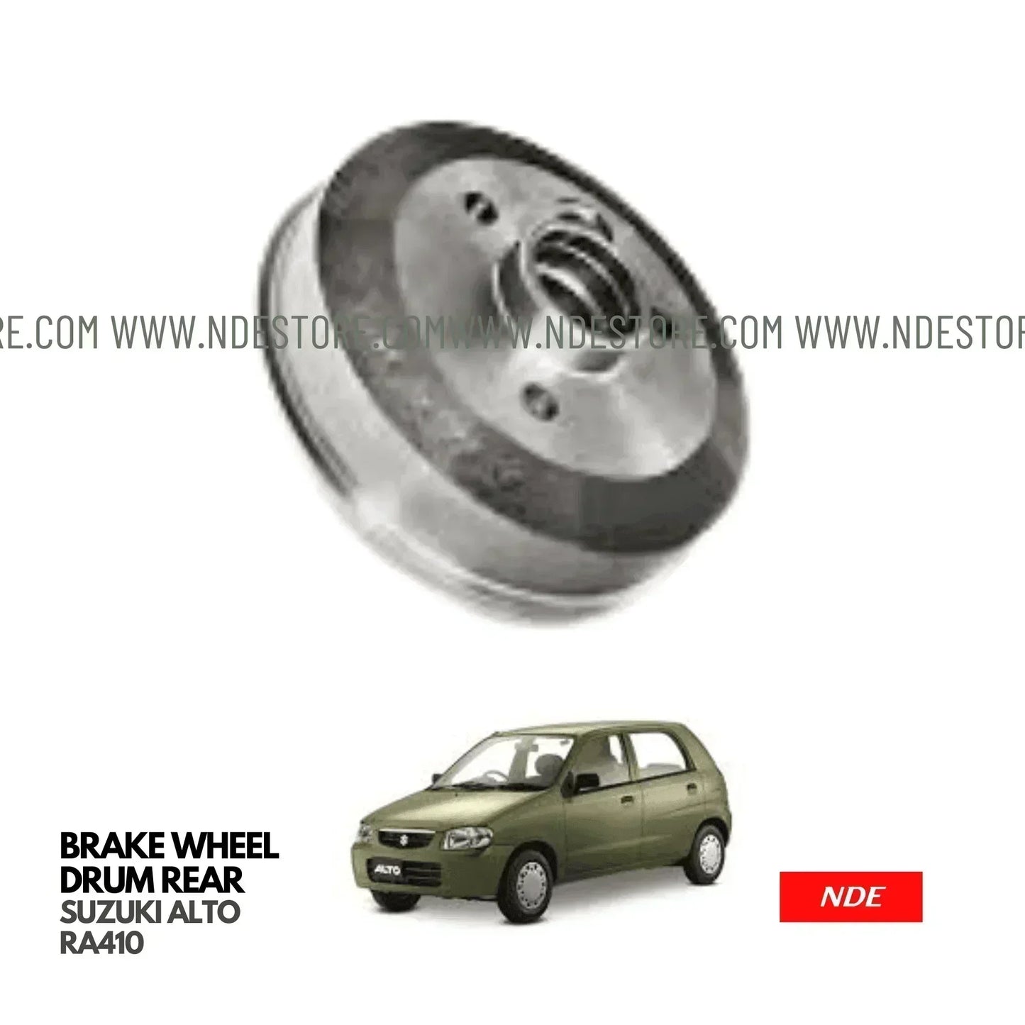 BRAKE WHEEL DRUM REAR FOR SUZUKI ALTO VXR (RA410) - ndestore.com