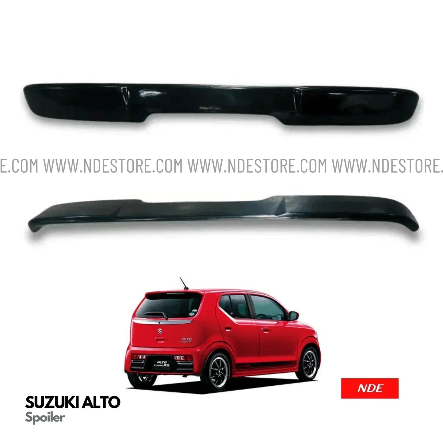 ROOF SPOILER RS TURBO STYLE FOR SUZUKI ALTO (2018-2025) - ndestore.com